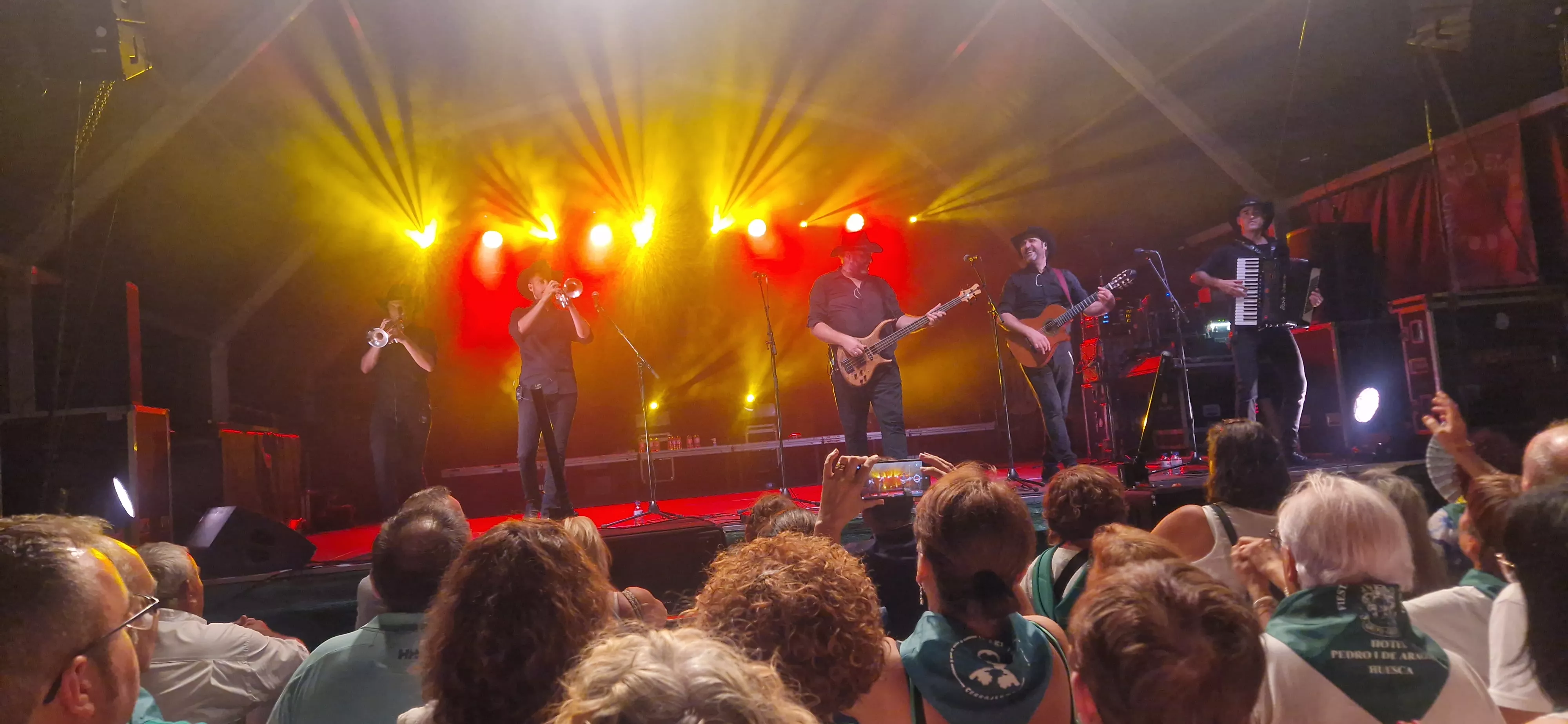 Puro Relajo en las fiestas de San Lorenzo de Huesca. Foto Myriam Martínez