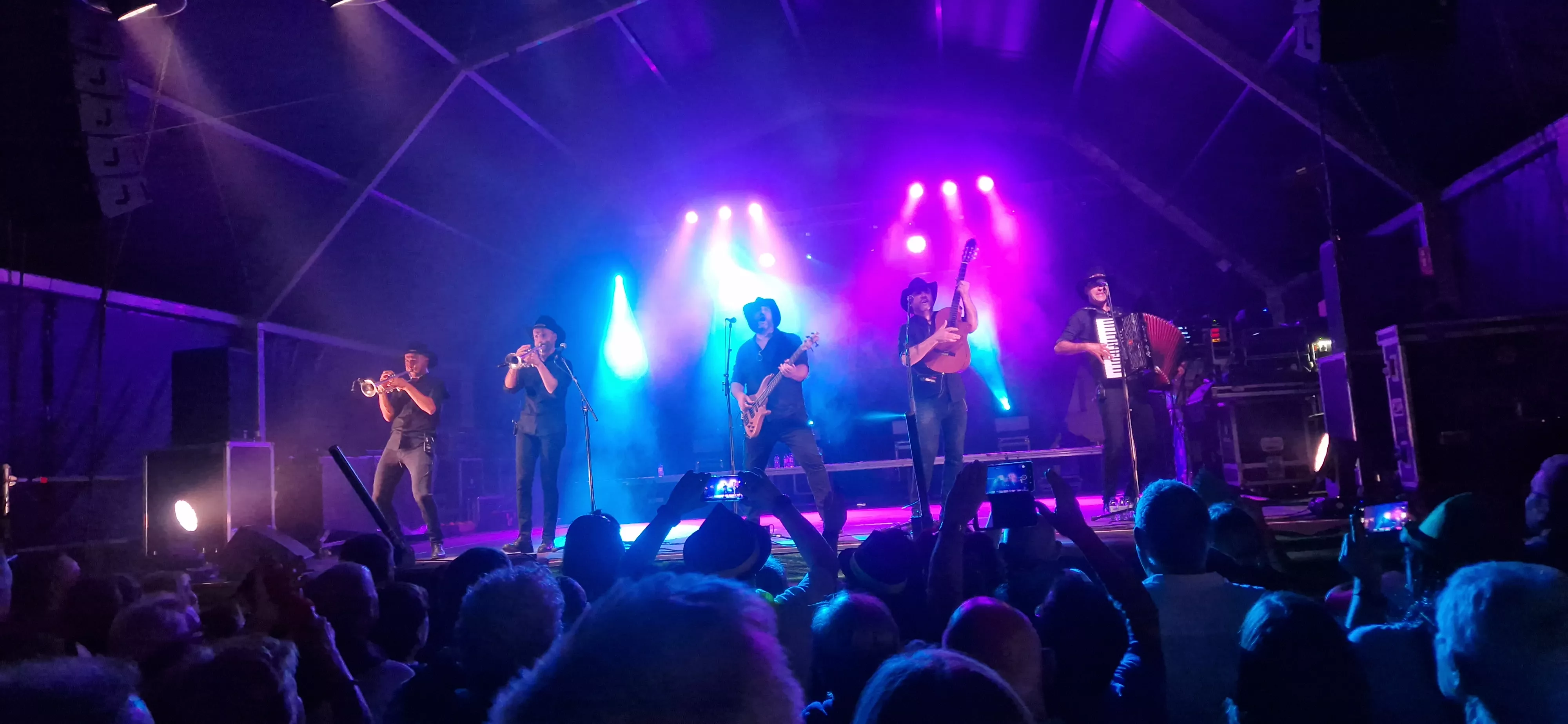 Puro Relajo en las fiestas de San Lorenzo de Huesca. Foto Myriam Martínez
