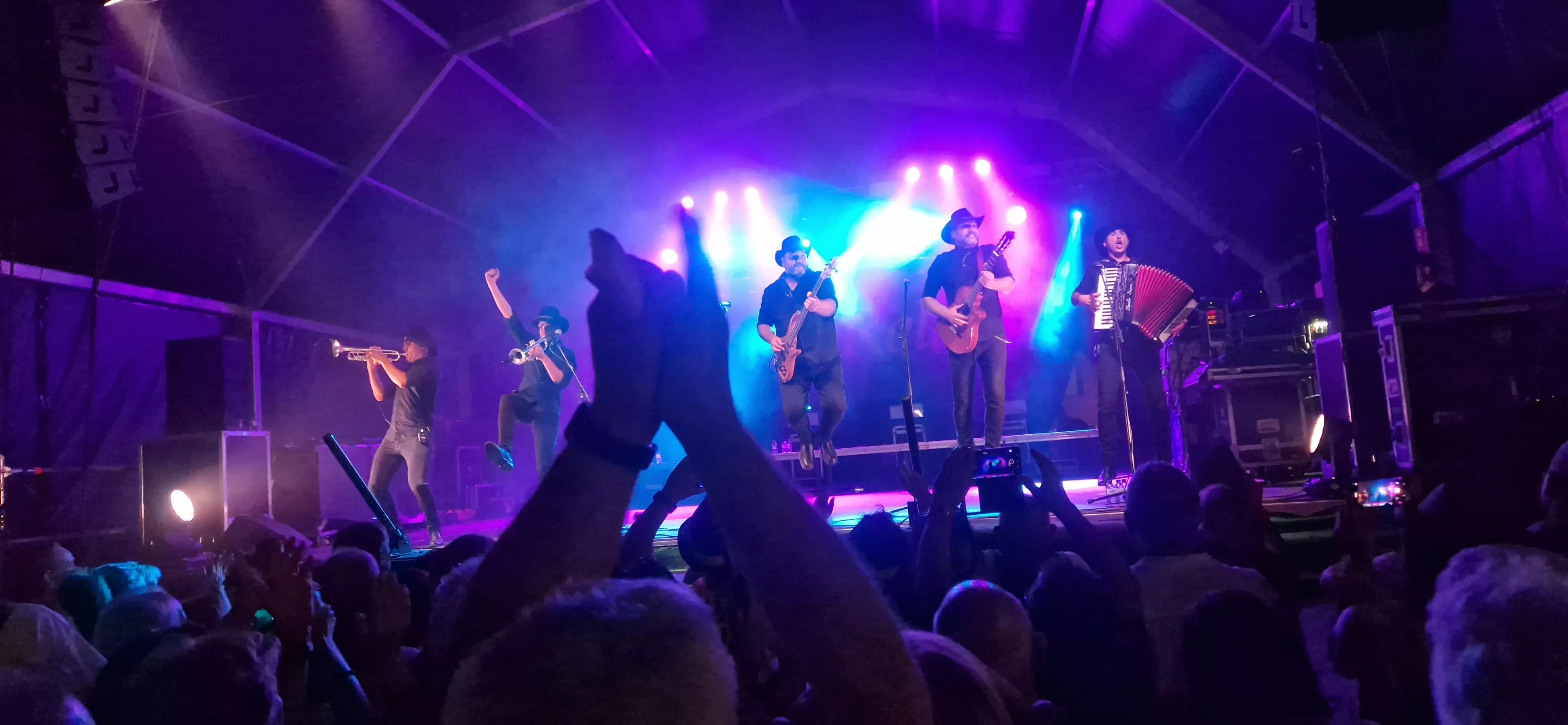 Puro Relajo en las fiestas de San Lorenzo de Huesca. Foto Myriam Martínez