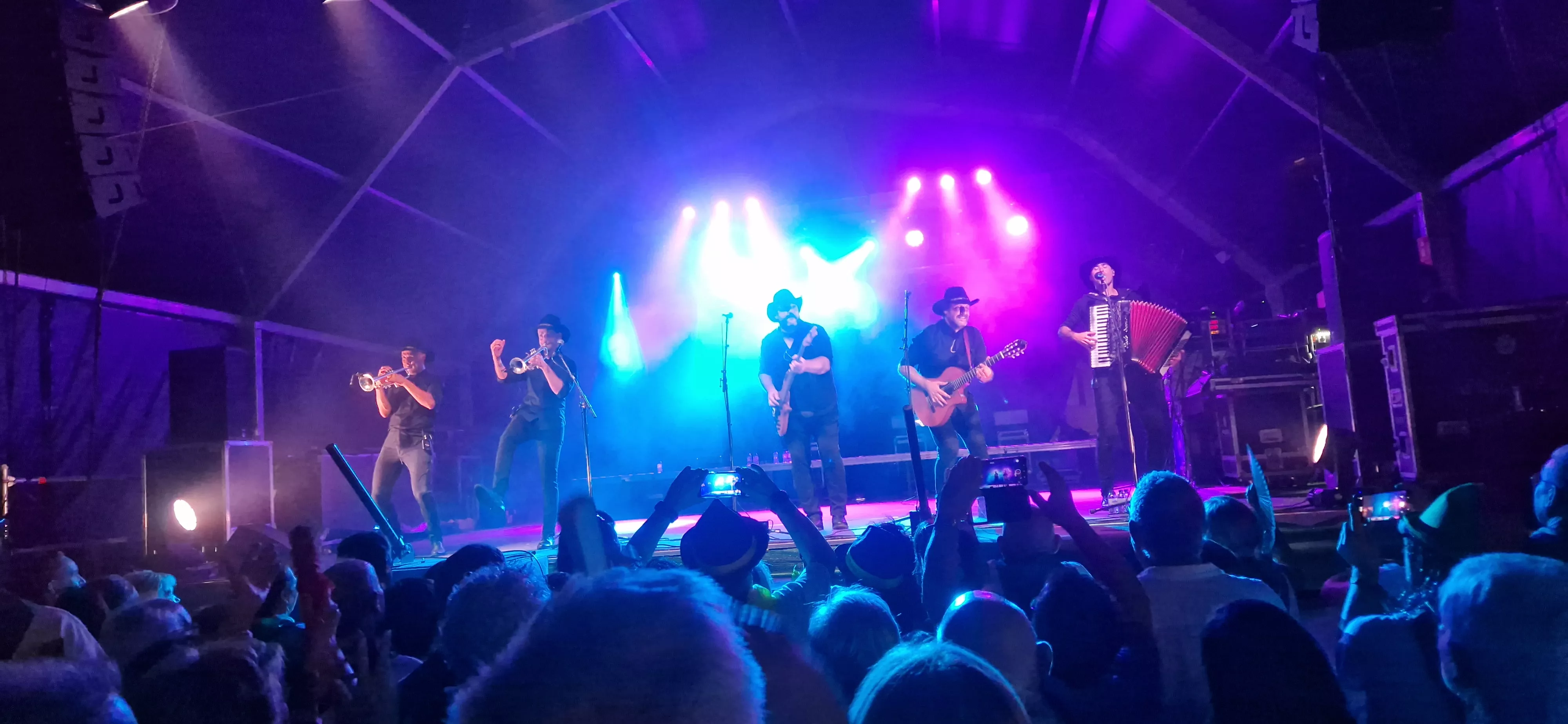 Puro Relajo en las fiestas de San Lorenzo de Huesca. Foto Myriam Martínez