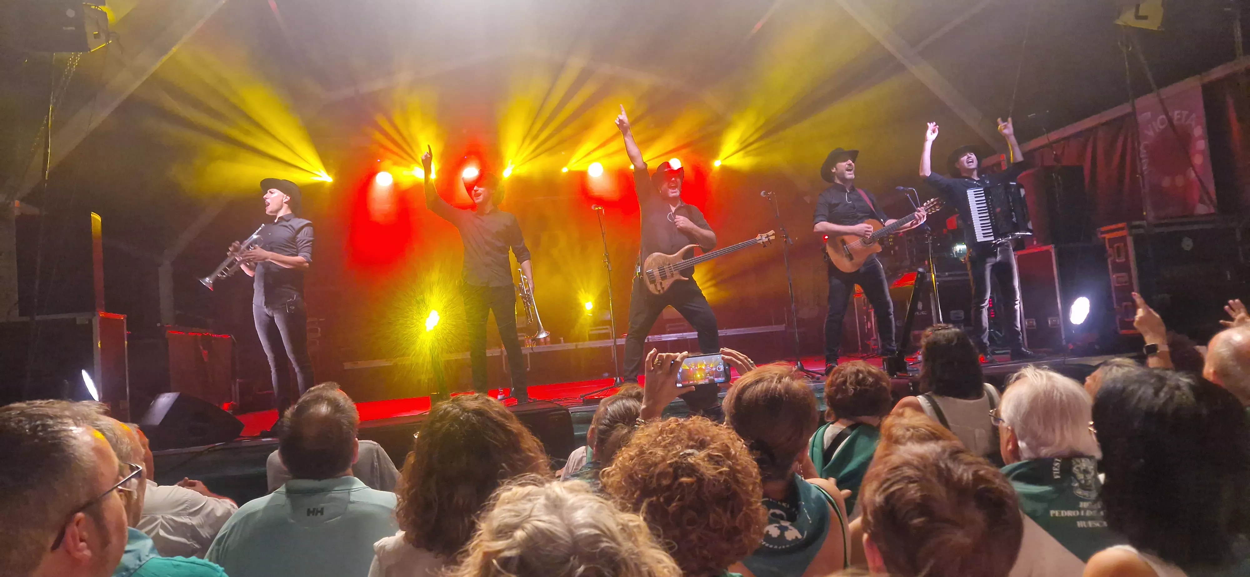 Puro Relajo en las fiestas de San Lorenzo de Huesca. Foto Myriam Martínez