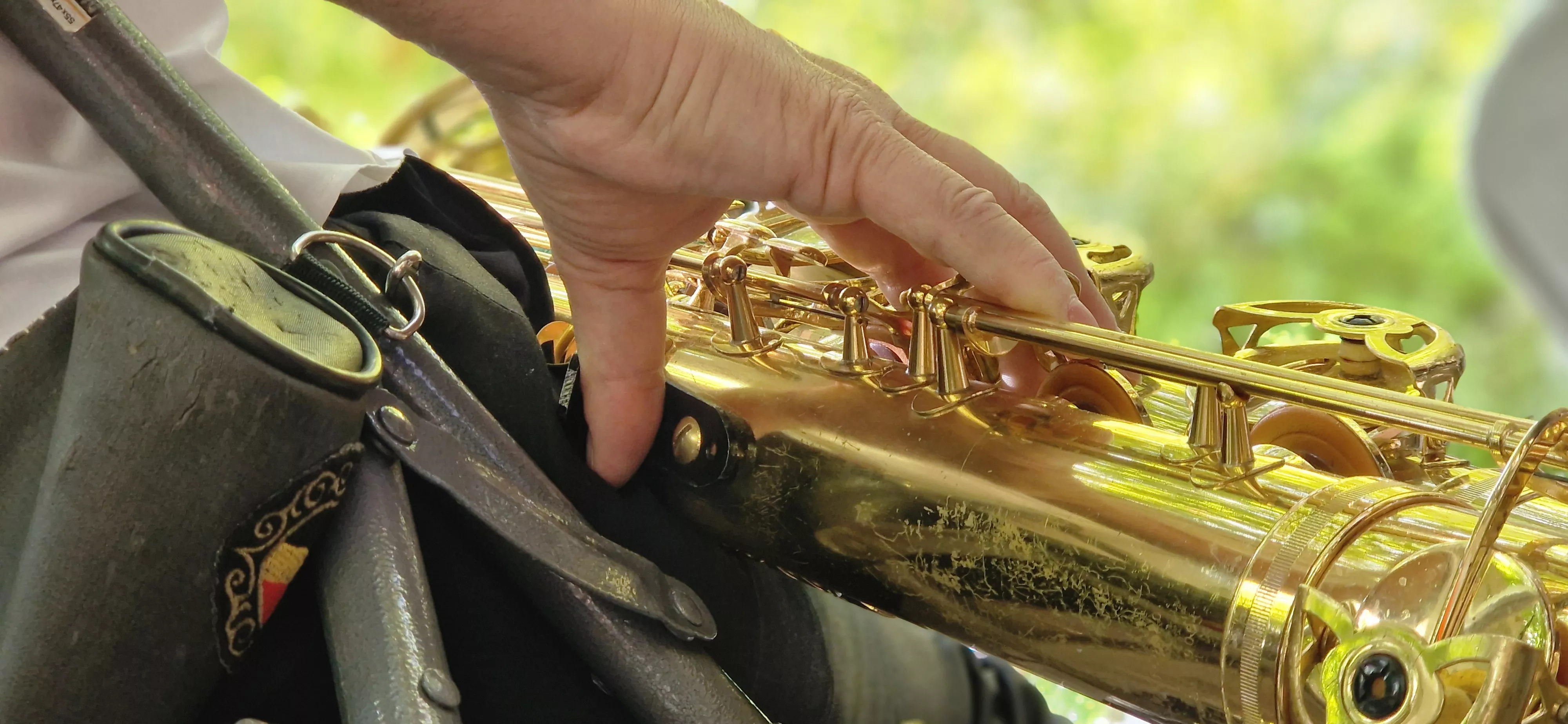 Actuación de la Banda de Música de Huesca en su 40 aniversario en las fiestas de San Lorenzo 2025. Foto Myriam Martínez