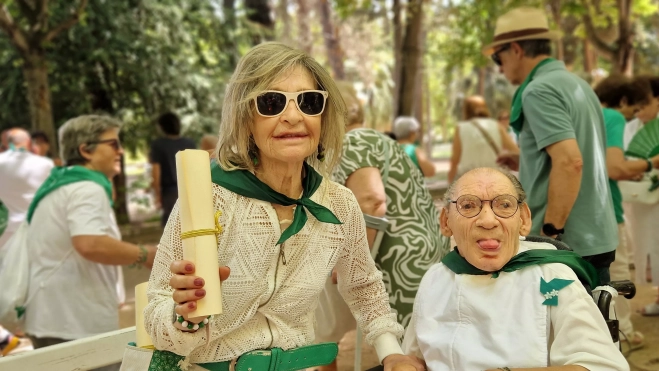 Actuación de la Banda de Música de Huesca en su 40 aniversario en las fiestas de San Lorenzo 2025. Foto Myriam Martínez Actuación de la Banda de Música de Huesca en su 40 aniversario en las fiestas de San Lorenzo 2025. Foto Myriam Martínez