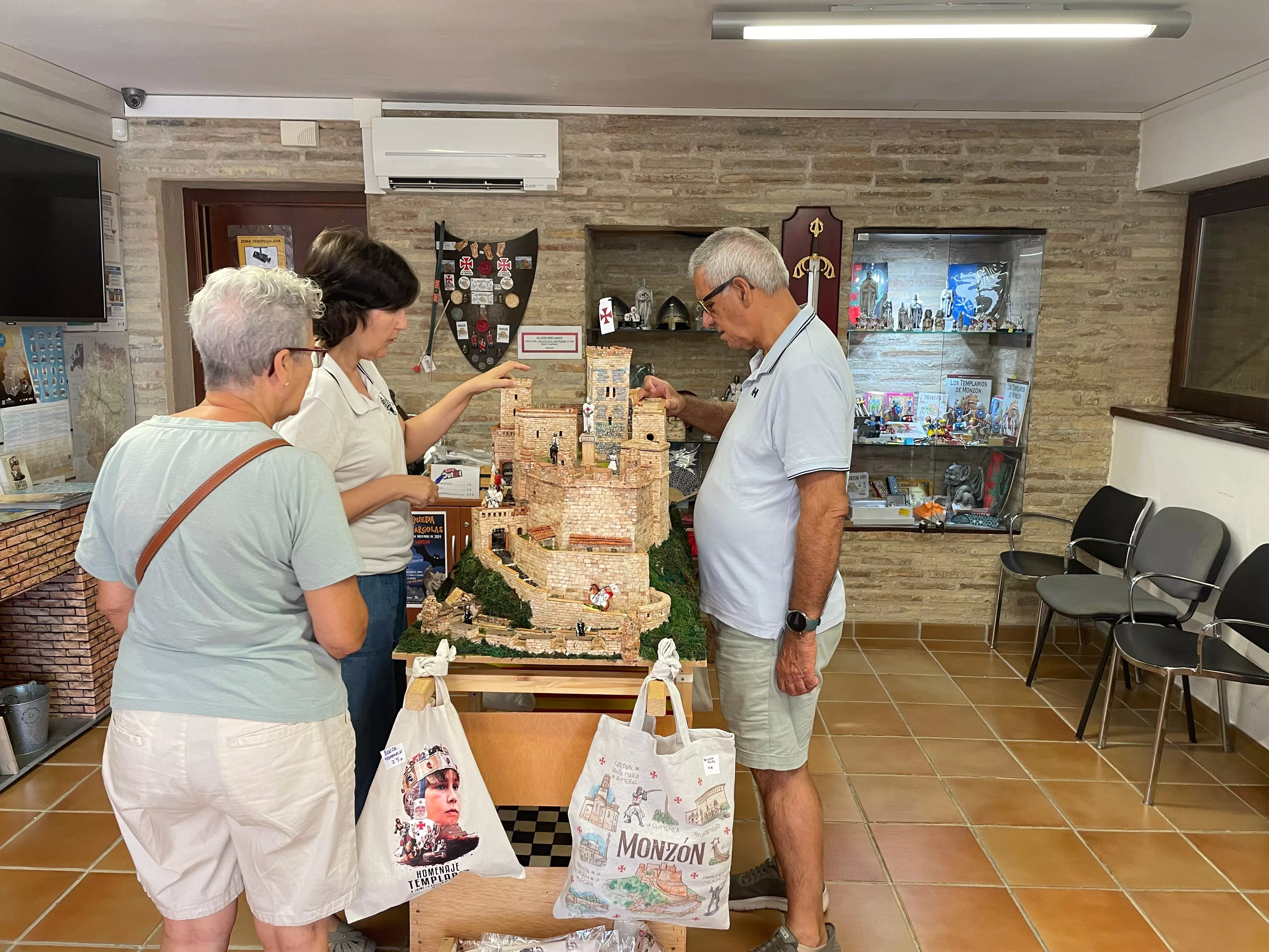 Monzón vive un verano de auge del turismo familiar.