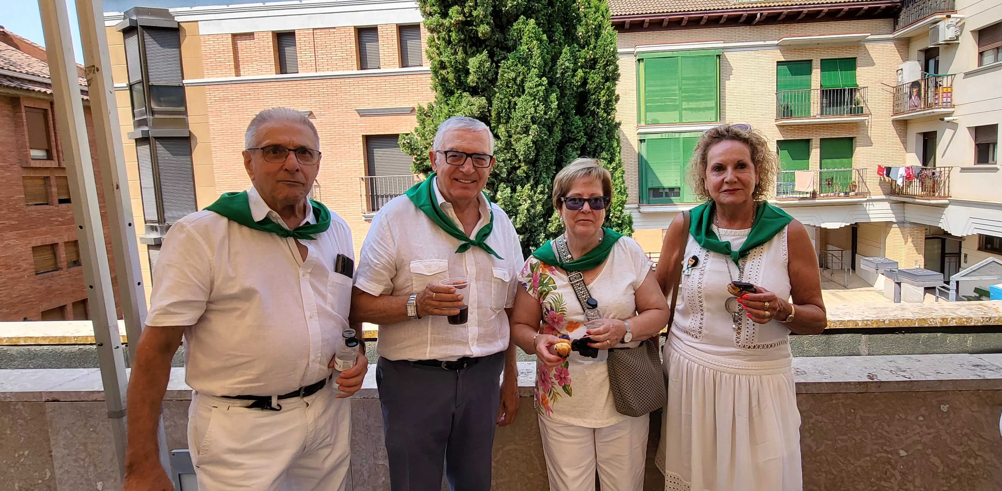Acto laurentino de reconocimiento a los oscenses en el exterior. Foto Mercedes Manterola