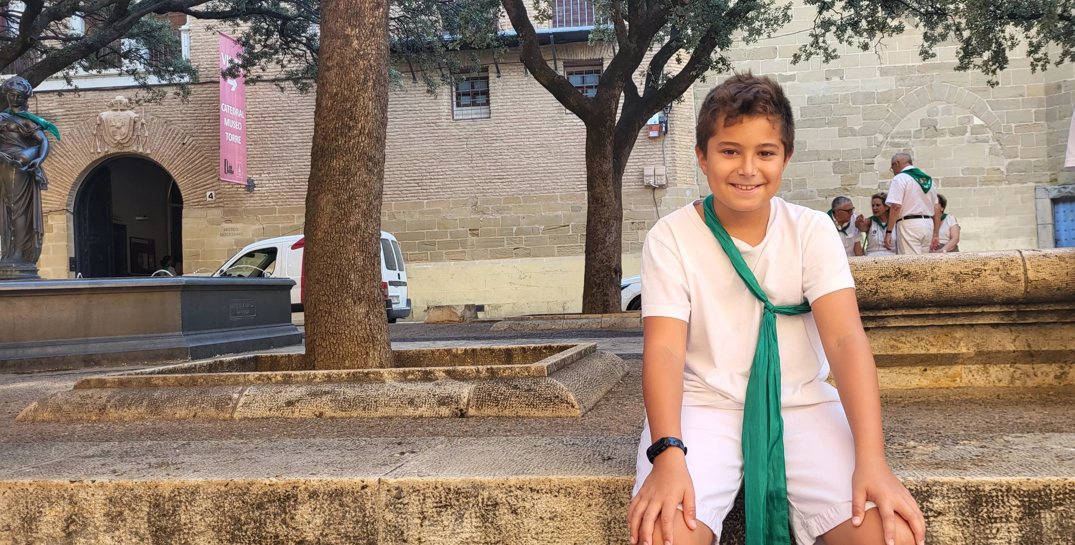 Acto laurentino de reconocimiento a los oscenses en el exterior. Foto Mercedes Manterola