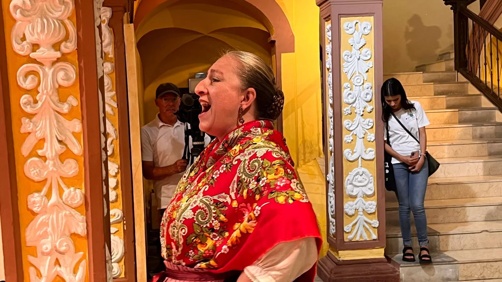 Acto laurentino de reconocimiento a los oscenses en el exterior. Foto Mercedes Manterola