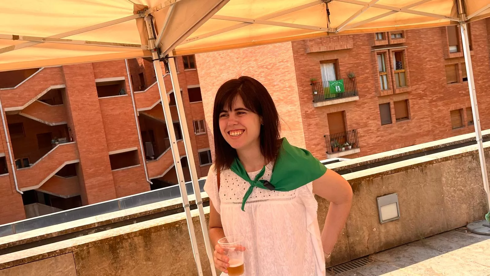 Acto laurentino de reconocimiento a los oscenses en el exterior. Foto Mercedes Manterola