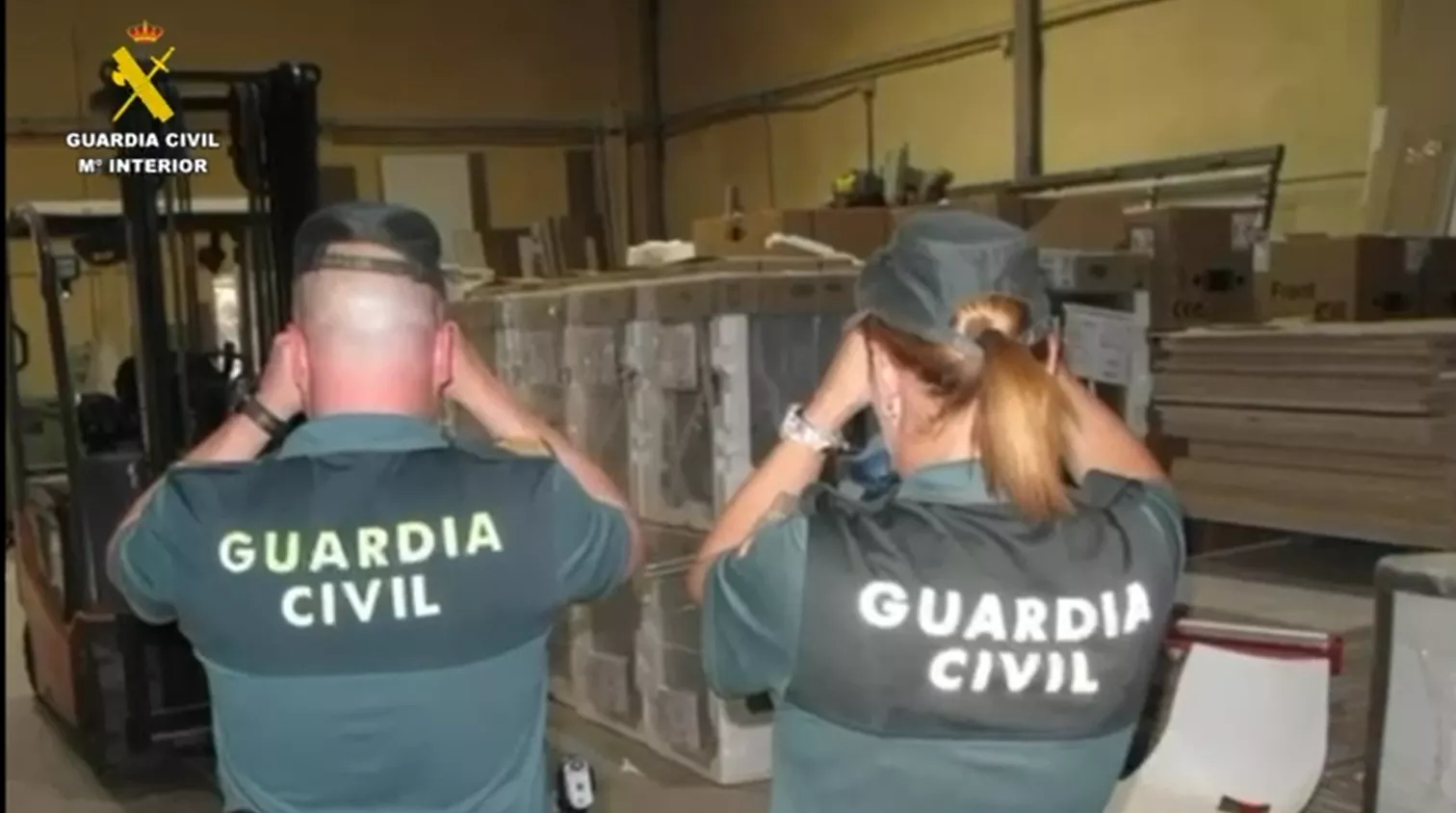 La Guardia Civil recupera en Toledo un camión robado en Fraga con 115 electrodomésticos.