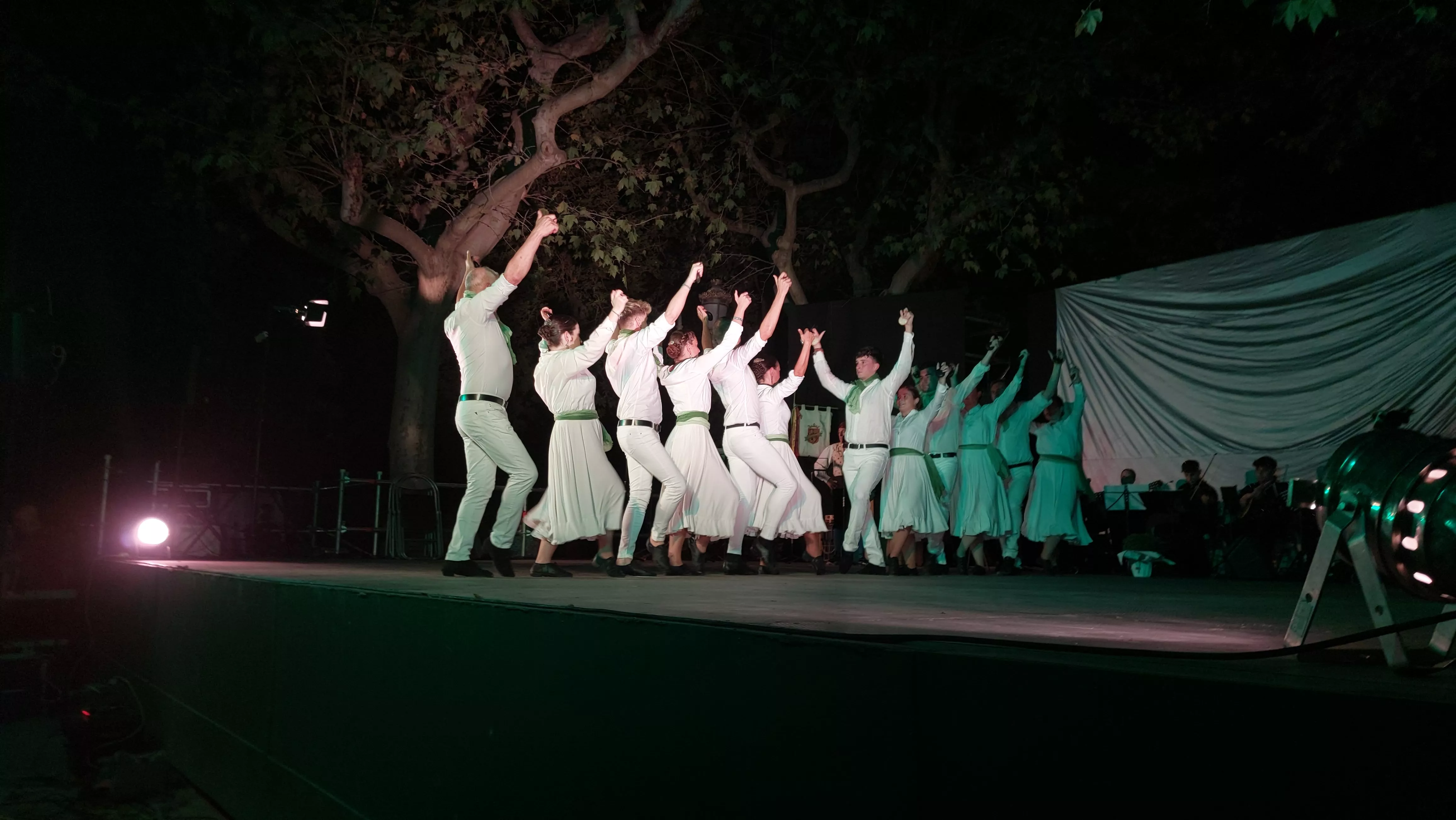  Grupo Folklórico San Lorenzo en el Parque Miguel Servet