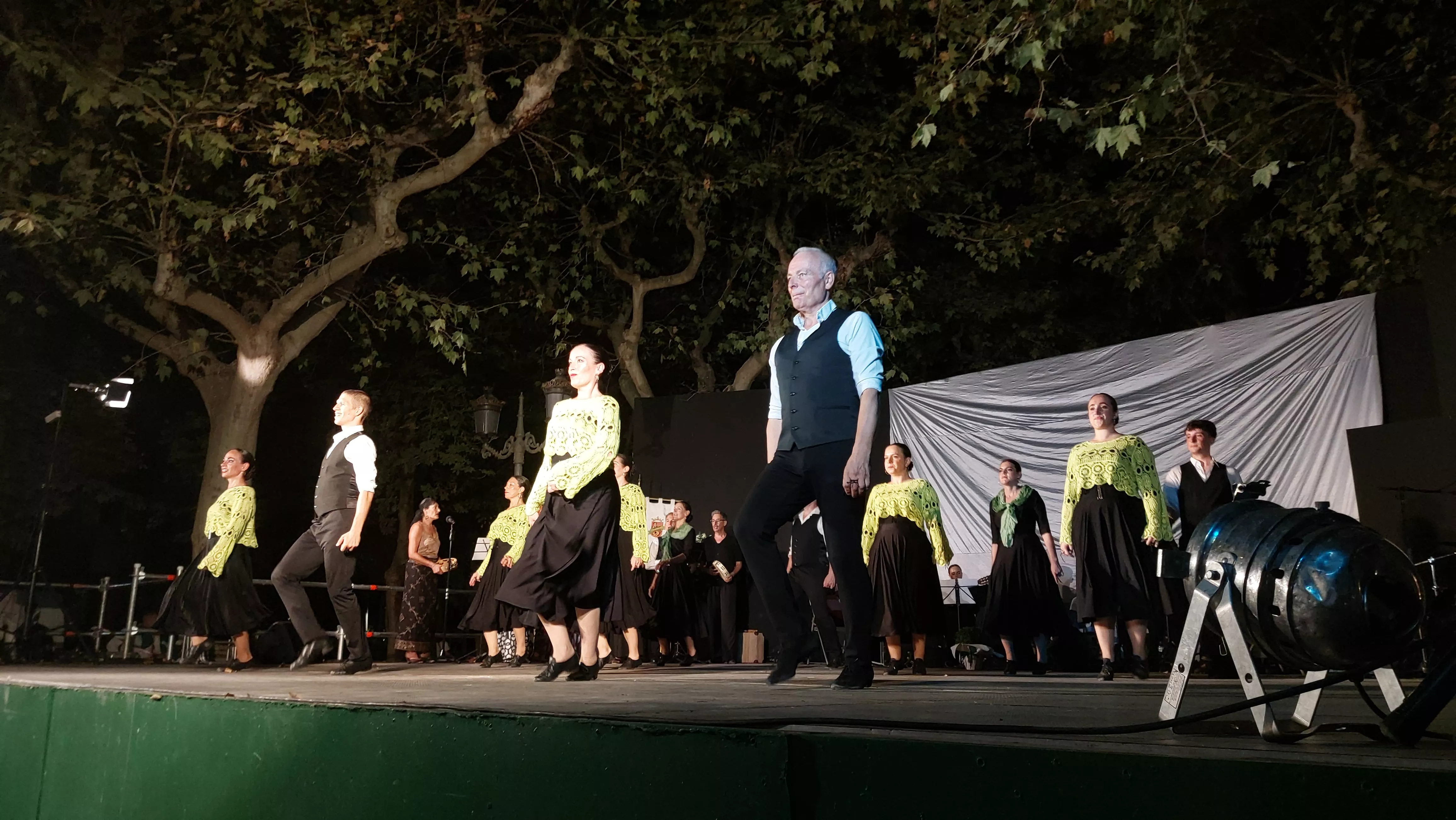 Grupo Folklórico San Lorenzo en el Parque Miguel Servet