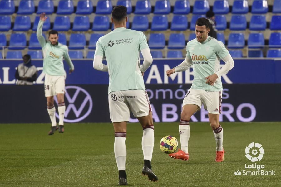 Imagen del partido Huesca Albacete. Foto La Liga