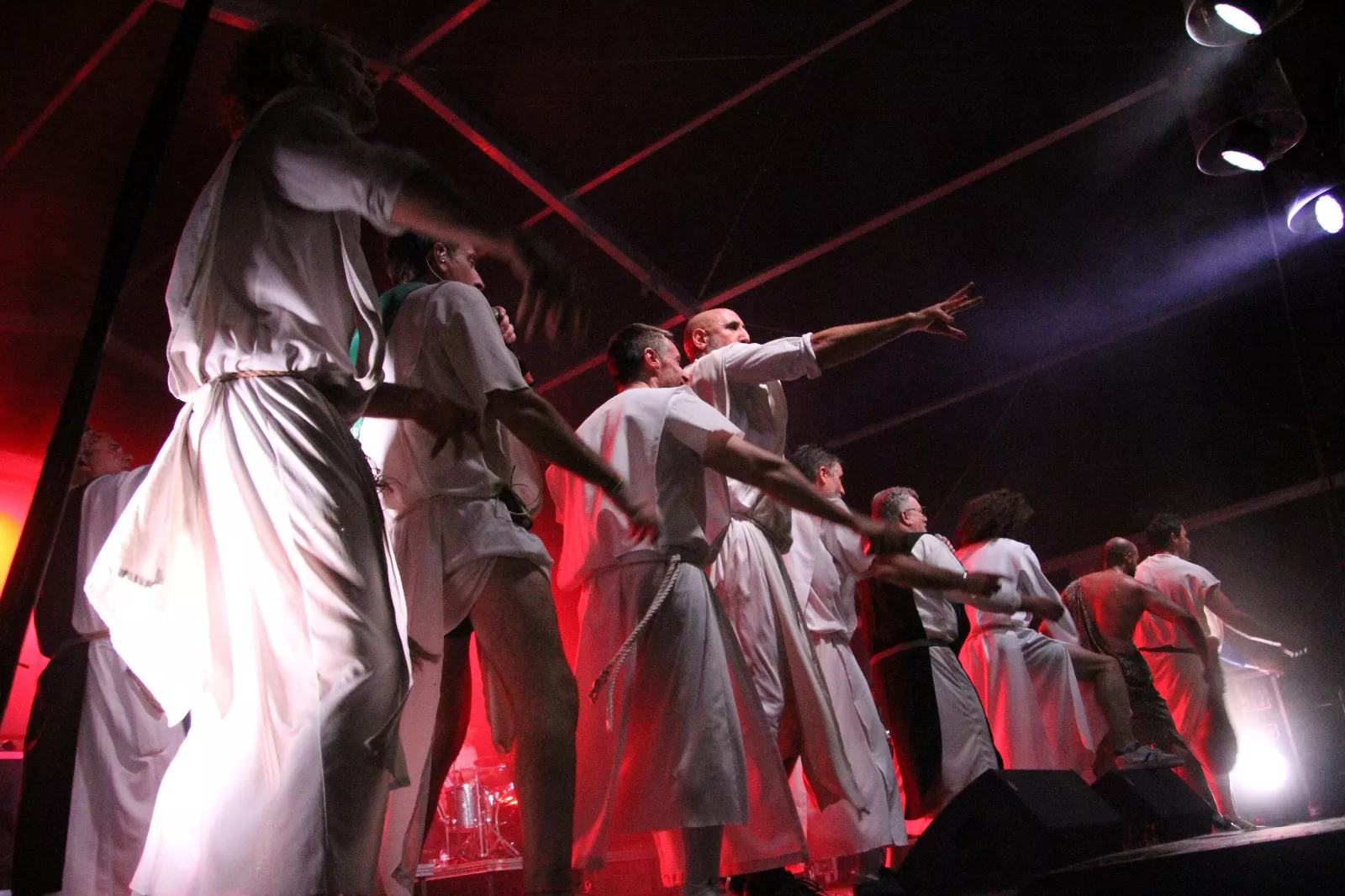 Los Inhumanos en las fiestas de San Lorenzo 2025. Foto Carlos Neofato