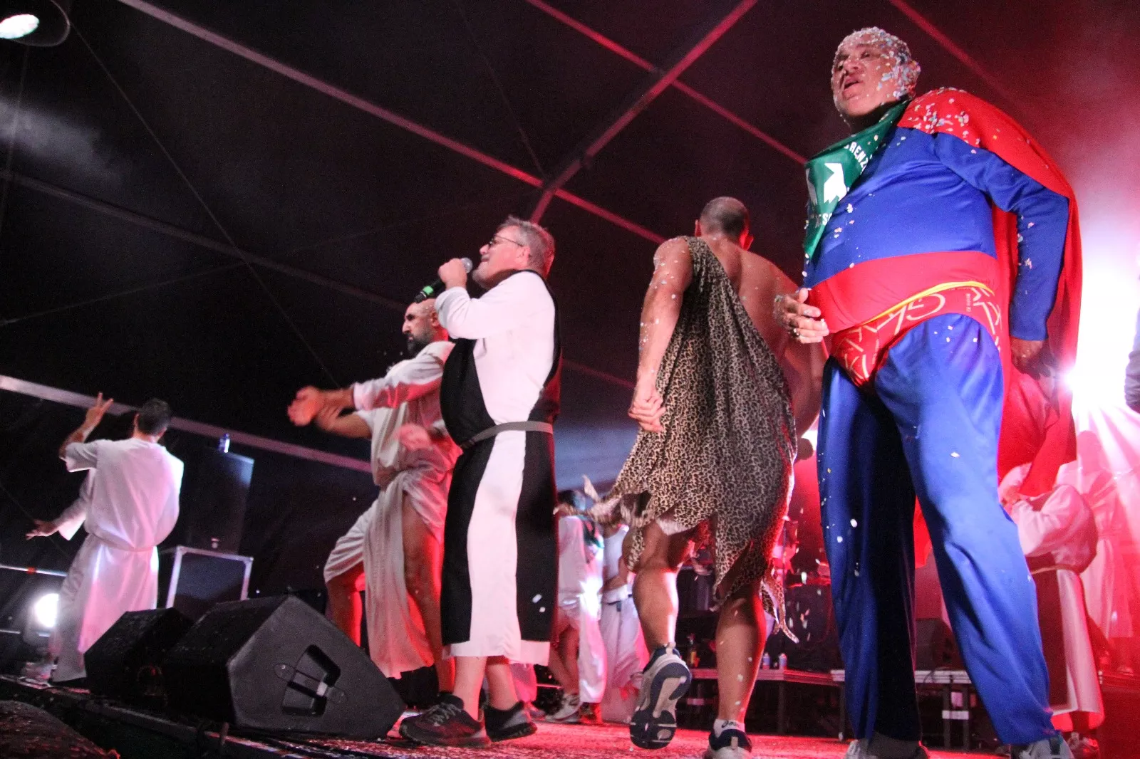 Los Inhumanos en las fiestas de San Lorenzo 2025. Foto Carlos Neofato