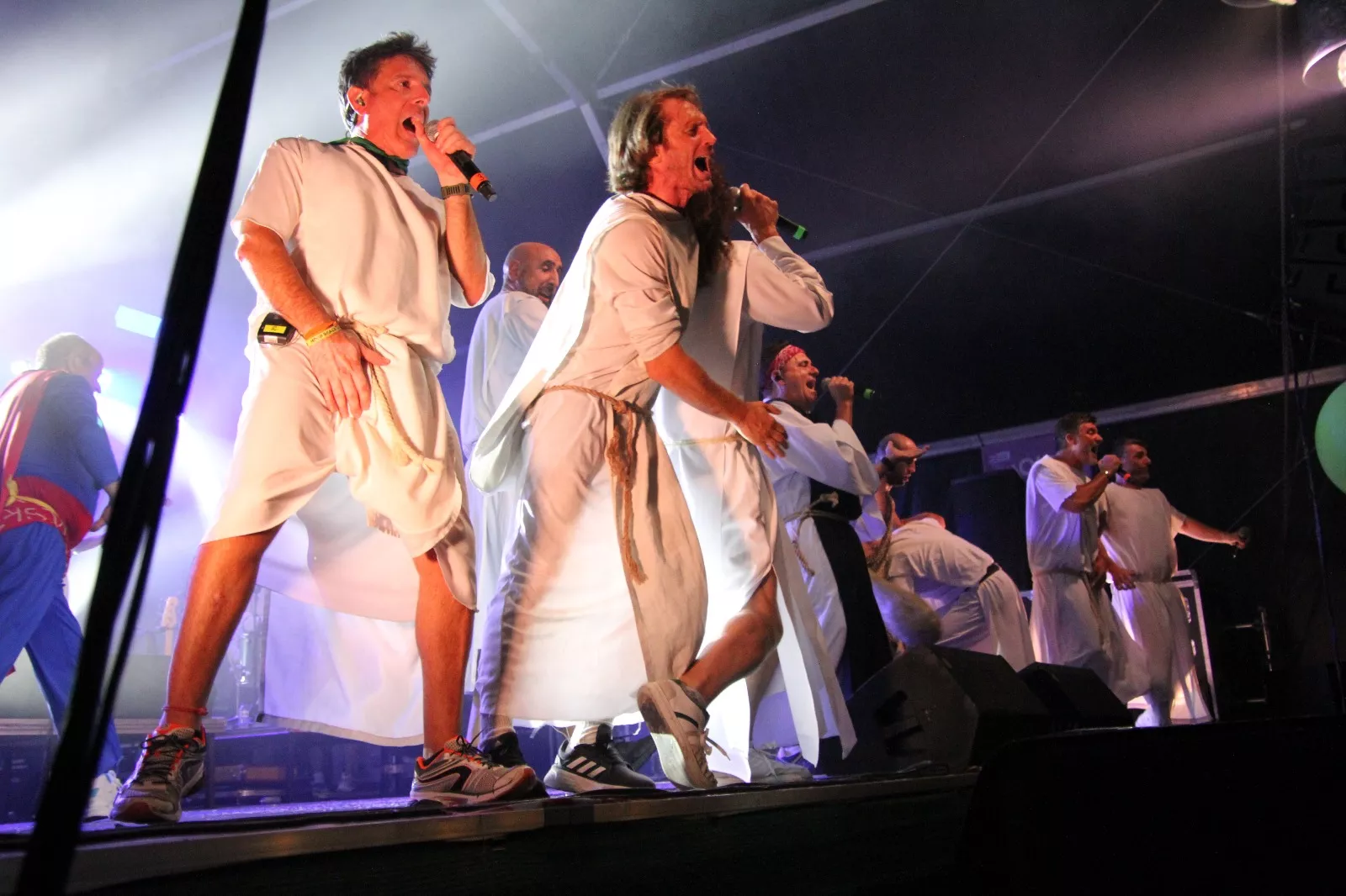 Los Inhumanos en las fiestas de San Lorenzo 2025. Foto Carlos Neofato