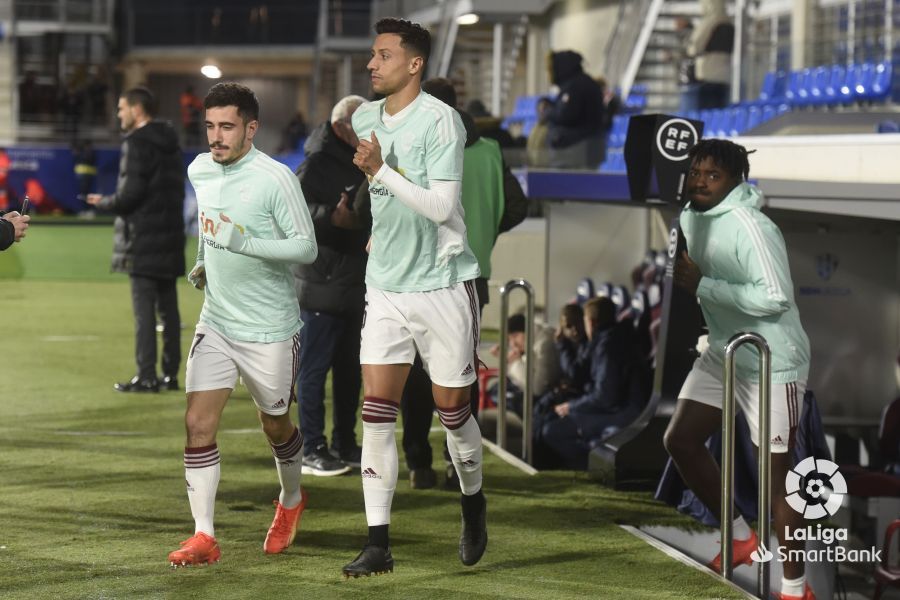 Imagen del partido Huesca Albacete. Foto La Liga