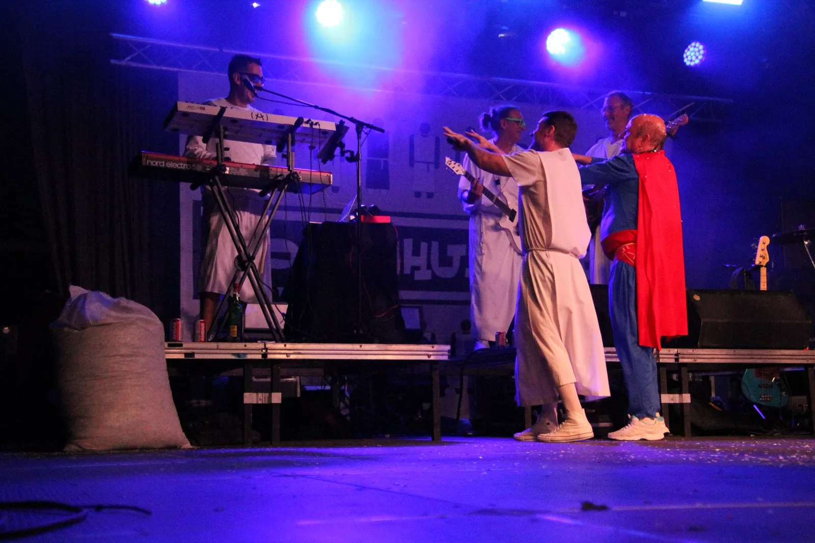 Los Inhumanos en las fiestas de San Lorenzo 2025. Foto Carlos Neofato