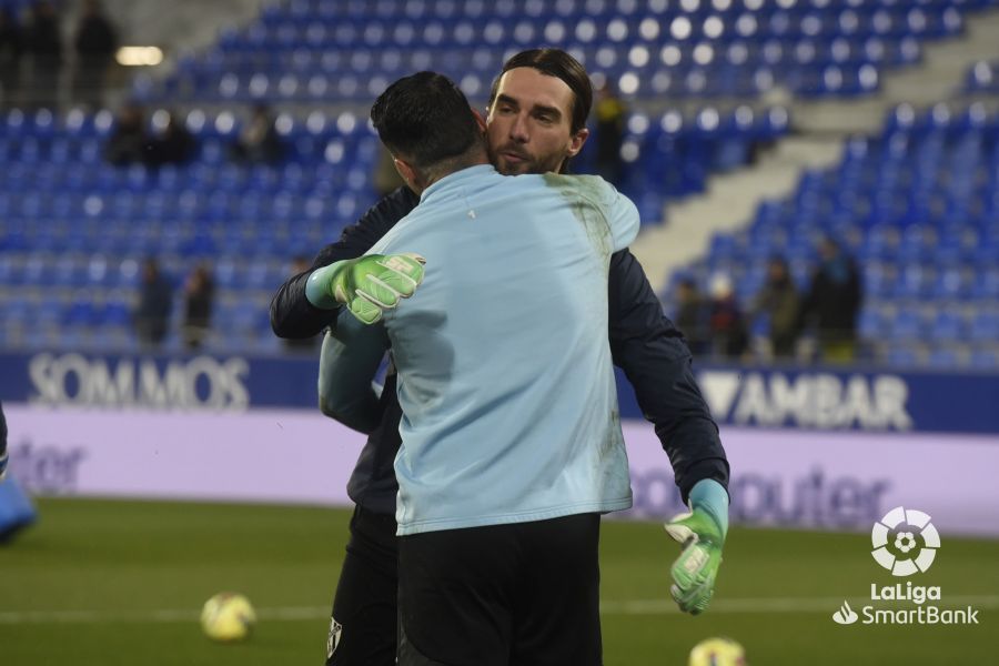 Imagen del partido Huesca Albacete. Foto La Liga