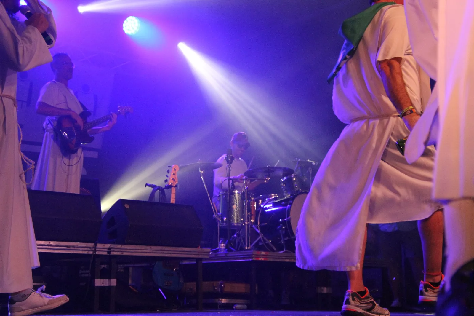 Los Inhumanos en las fiestas de San Lorenzo 2025. Foto Carlos Neofato