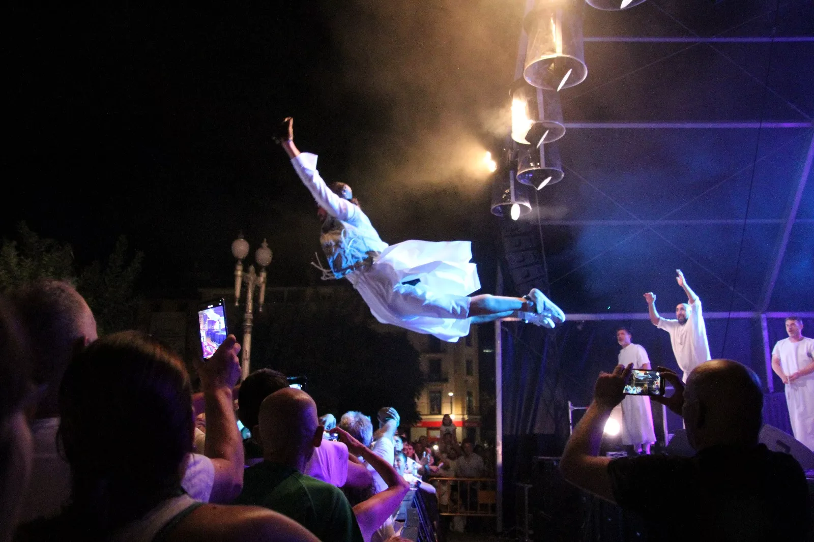 Los Inhumanos en las fiestas de San Lorenzo 2025. Foto Carlos Neofato