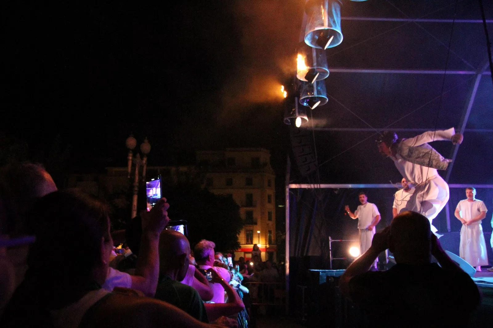 Los Inhumanos en las fiestas de San Lorenzo 2025. Foto Carlos Neofato