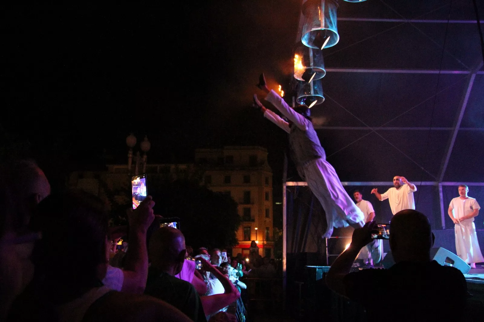 Los Inhumanos en las fiestas de San Lorenzo 2025. Foto Carlos Neofato
