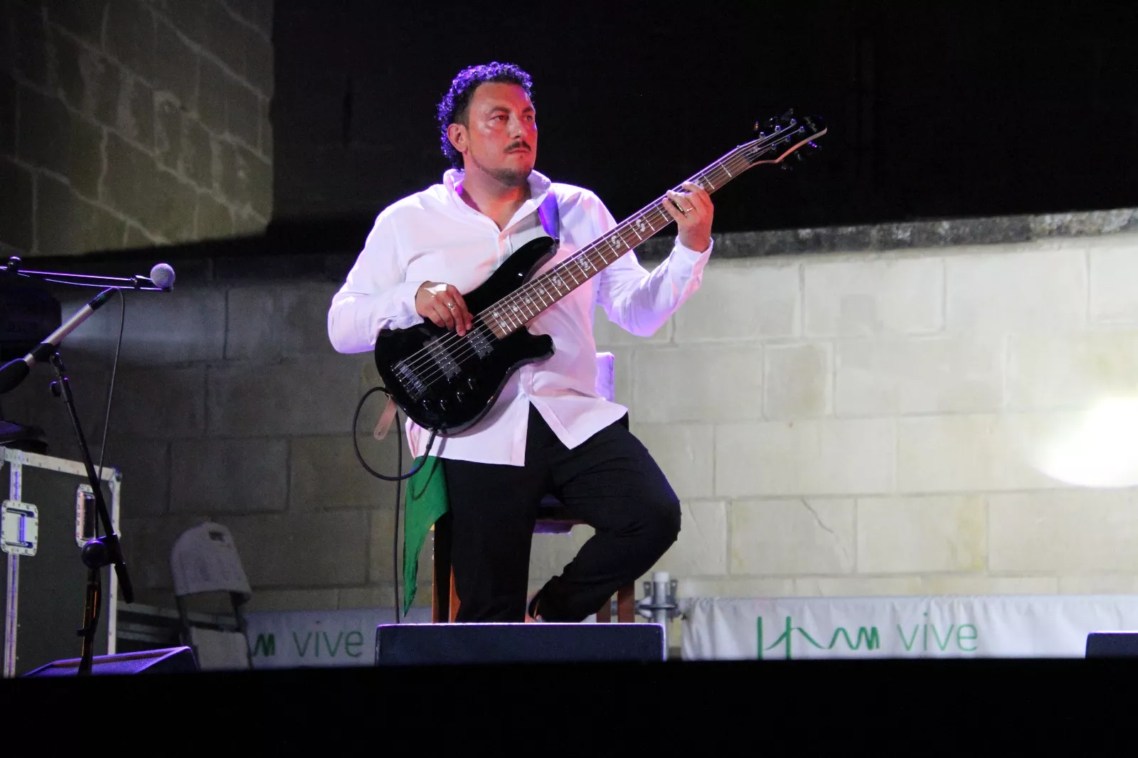 Gipsy Quintet en las fiestas de San Lorenzo. Foto Carlos Neofato