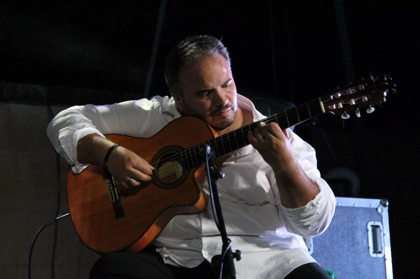 Gipsy Quintet en las fiestas de San Lorenzo. Foto Carlos Neofato