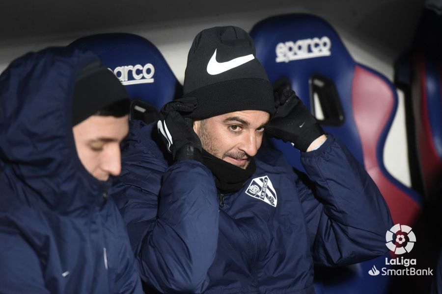 Imagen del partido Huesca Albacete. Foto La Liga 