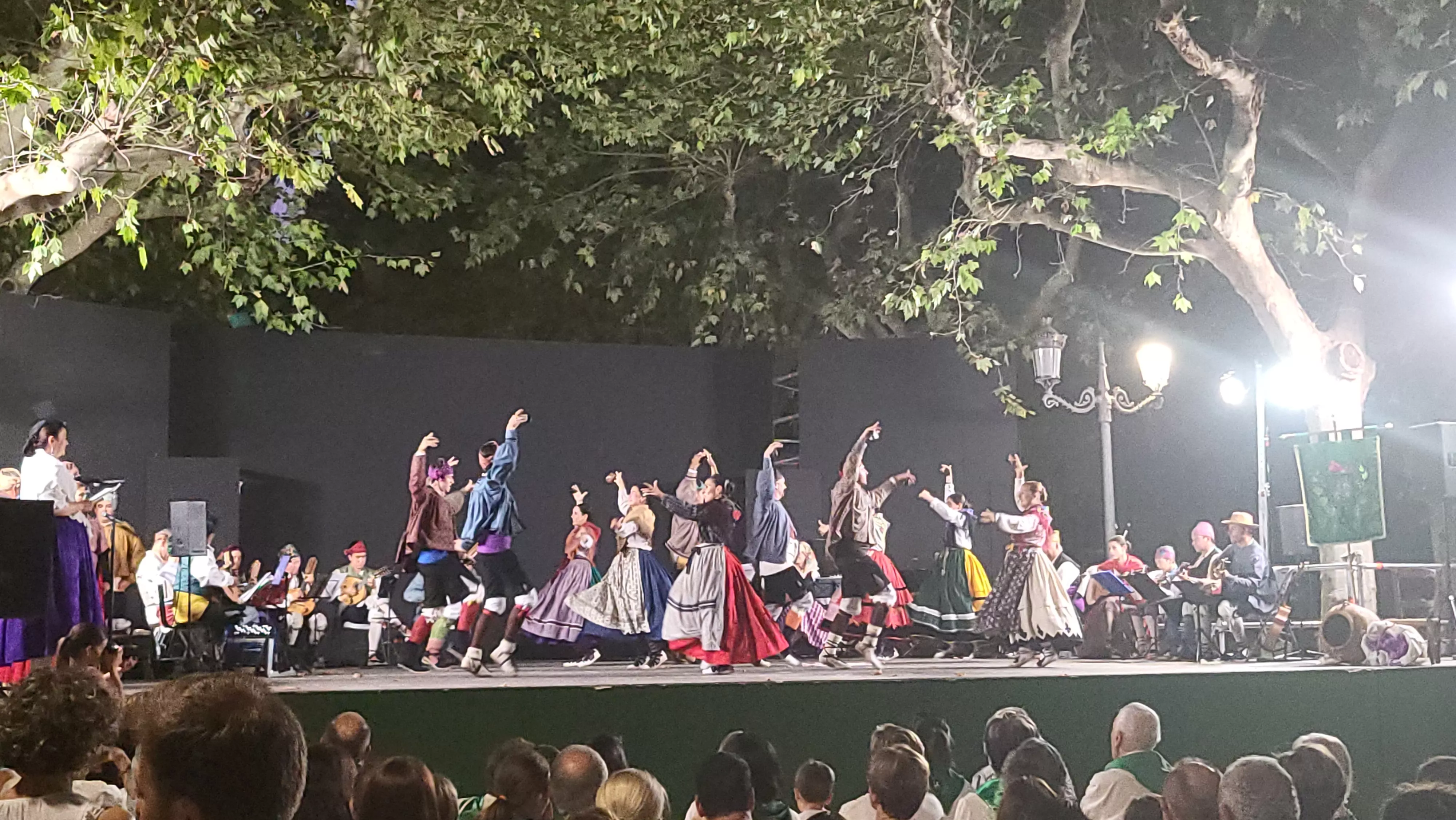  Agrupación Folklórica Santa Cecilia en el Parque Miguel Servet