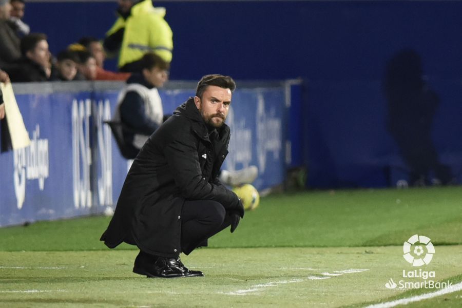 Imagen del partido Huesca Albacete. Foto La Liga 