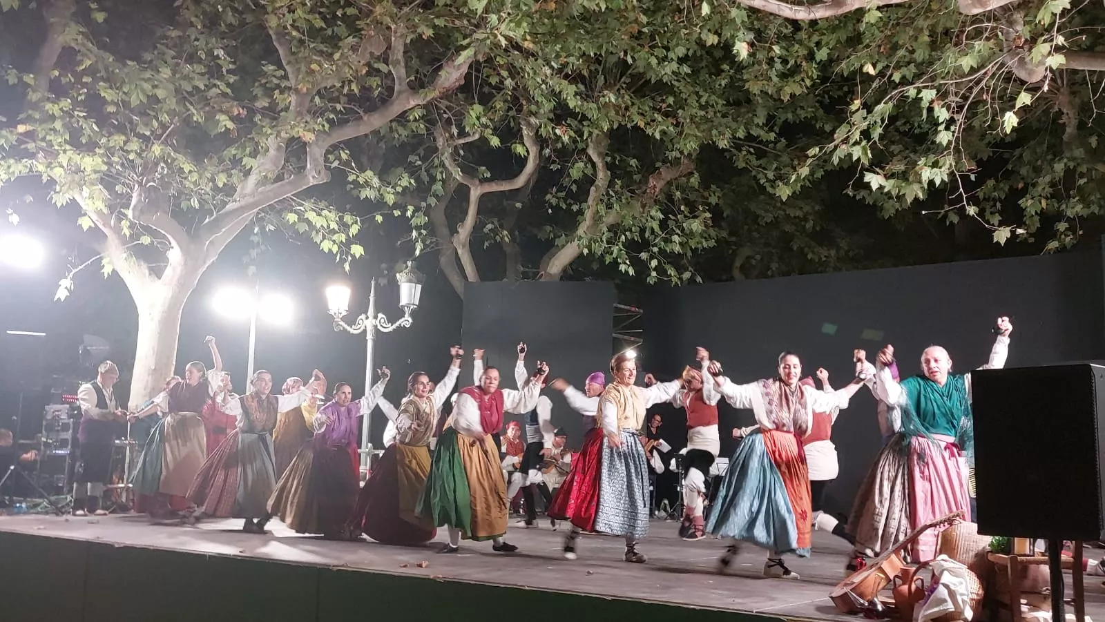  Agrupación Folklórica Santa Cecilia en el Parque Miguel Servet