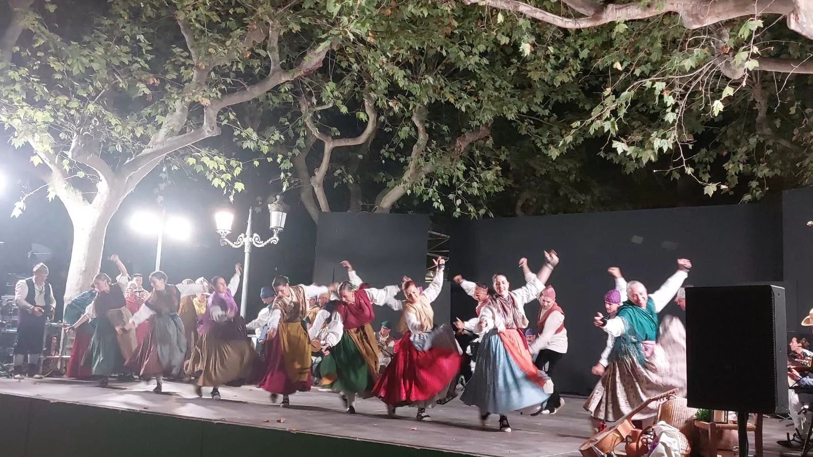  Agrupación Folklórica Santa Cecilia en el Parque Miguel Servet