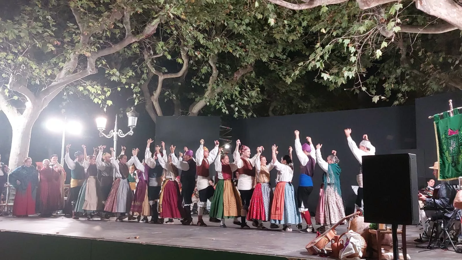  Agrupación Folklórica Santa Cecilia en el Parque Miguel Servet