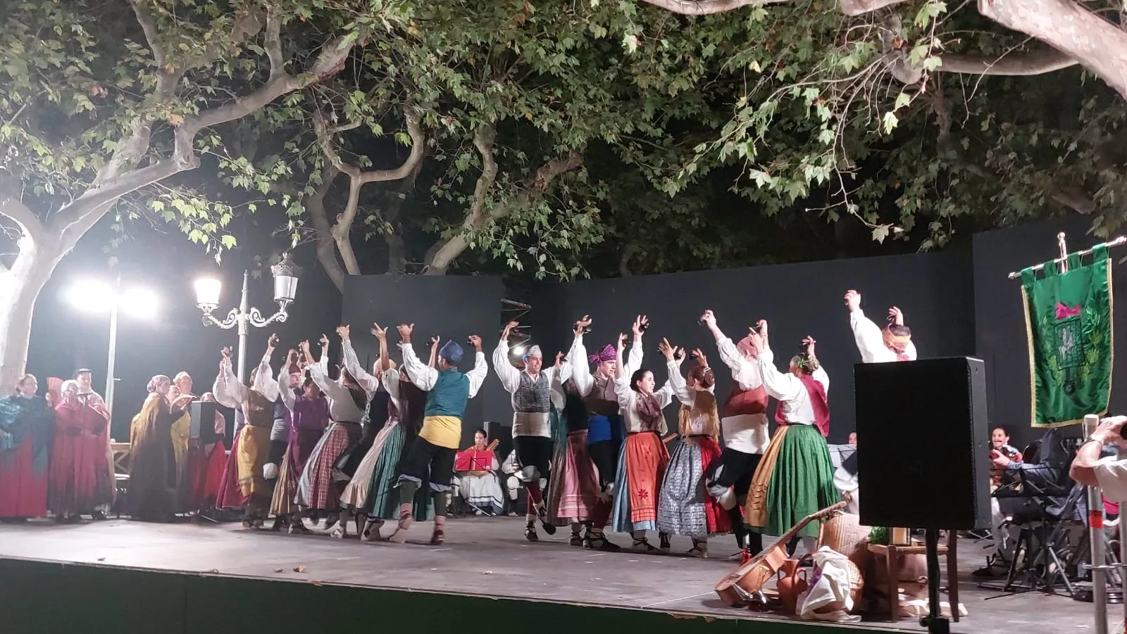  Agrupación Folklórica Santa Cecilia en el Parque Miguel Servet