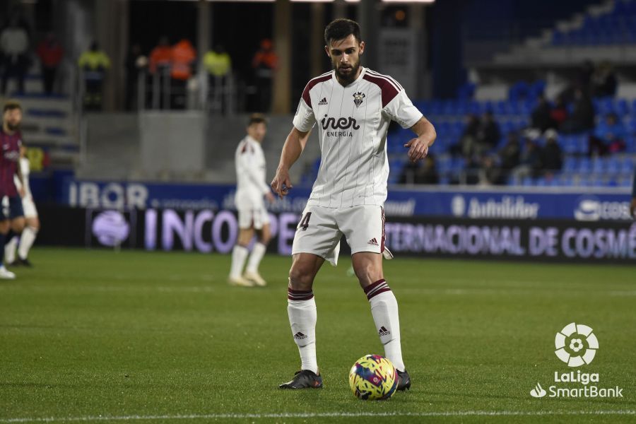 Imagen del partido Huesca Albacete. Foto La Liga 