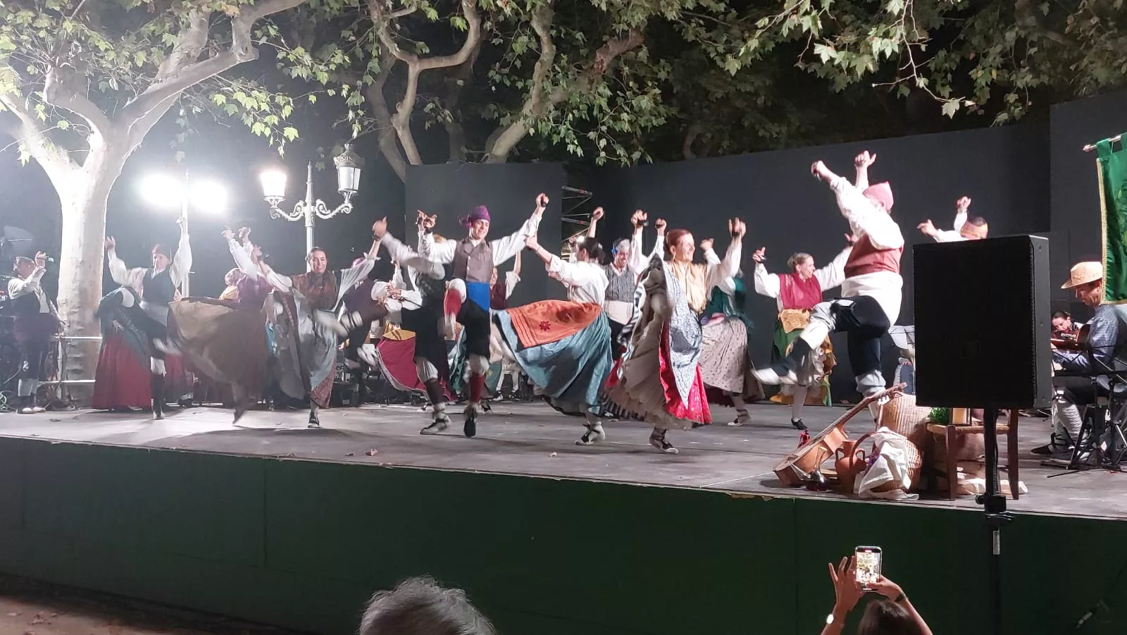  Agrupación Folklórica Santa Cecilia en el Parque Miguel Servet