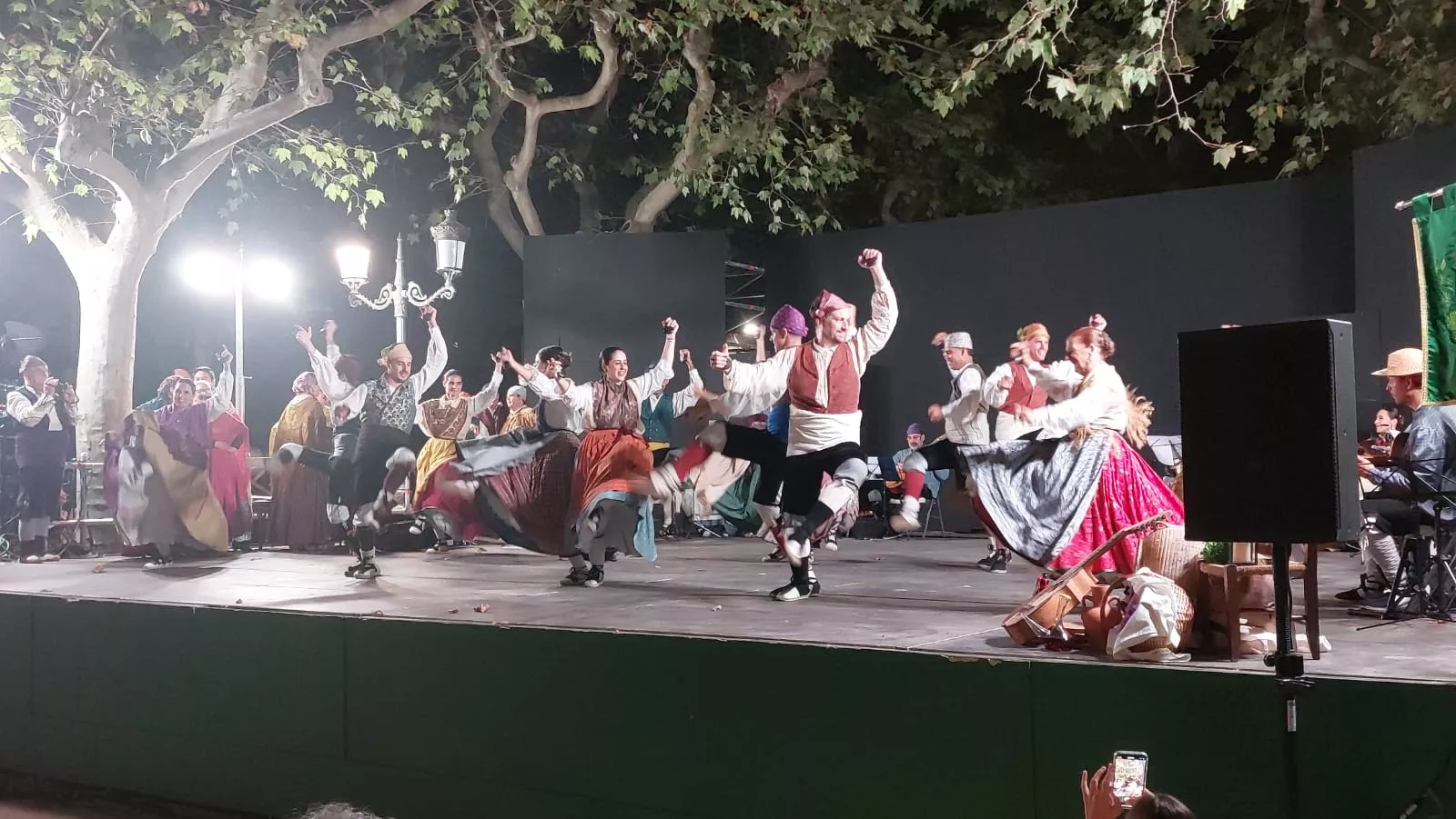  Agrupación Folklórica Santa Cecilia en el Parque Miguel Servet