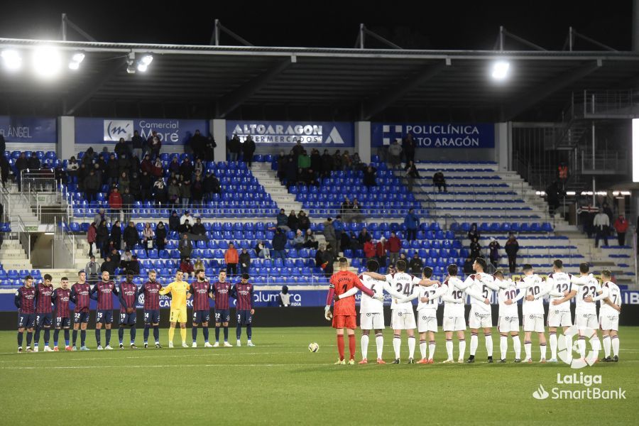 Imagen del partido Huesca Albacete. Foto La Liga 
