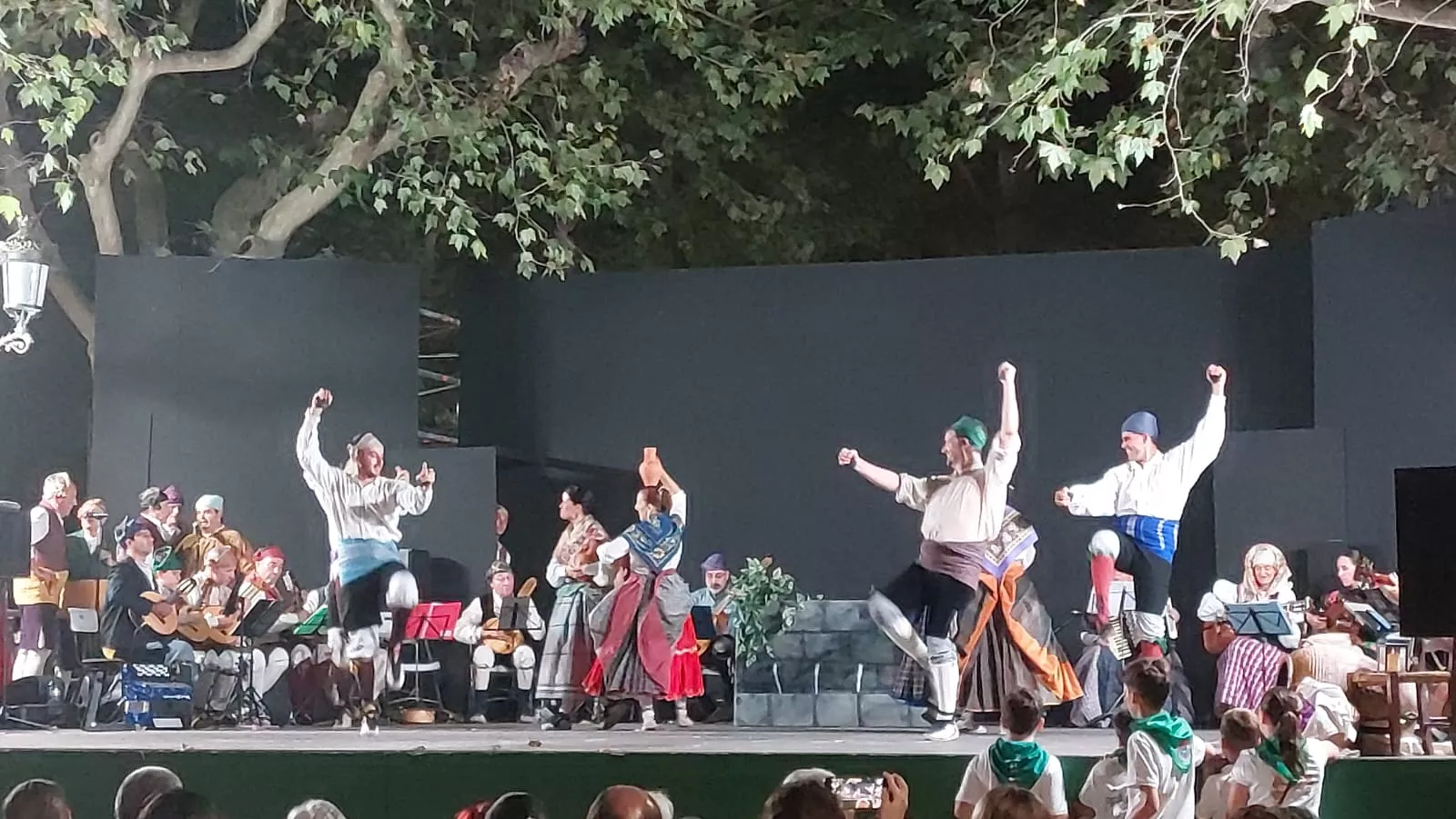  Agrupación Folklórica Santa Cecilia en el Parque Miguel Servet