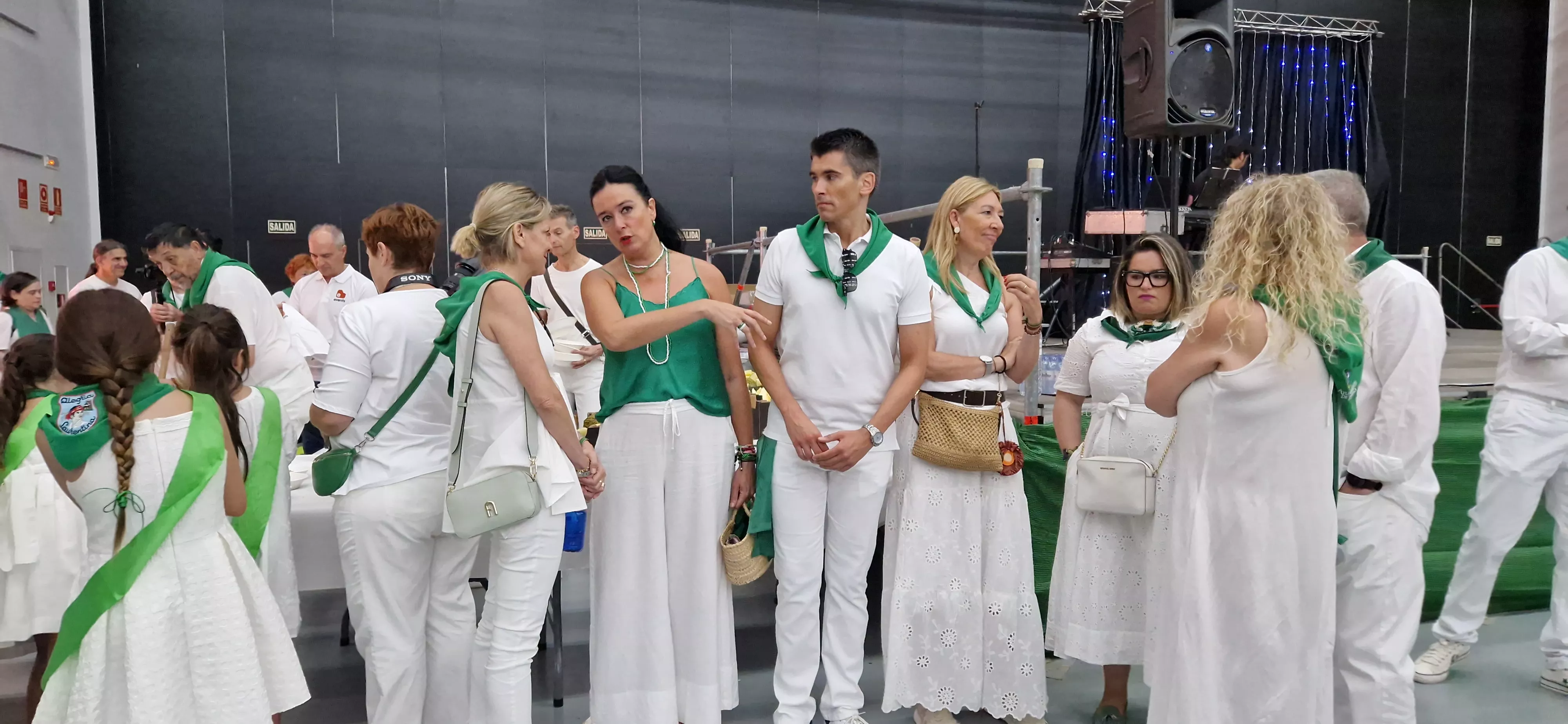 Día de los mayores en San Lorenzo. Foto Myriam Martínez 