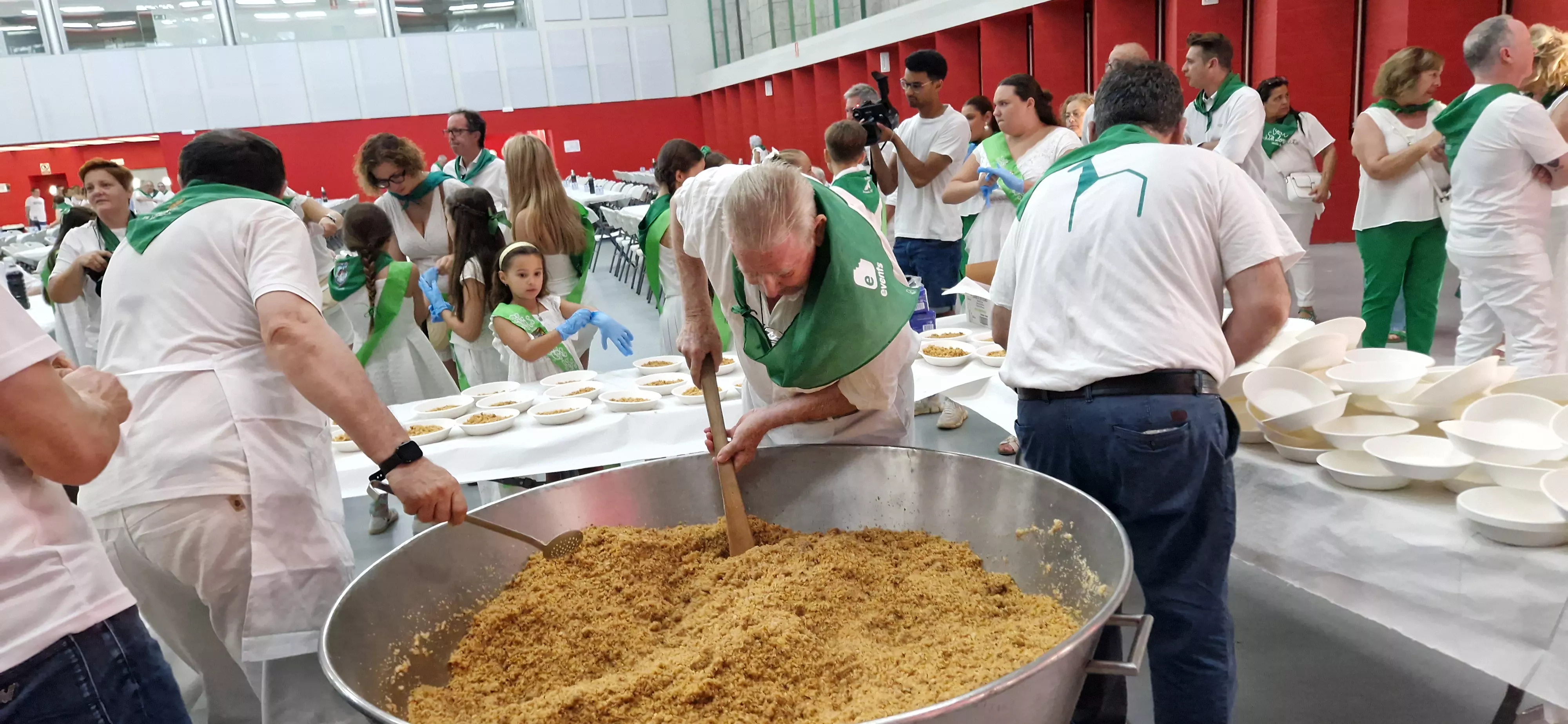 Día de los mayores en San Lorenzo. Foto Myriam Martínez 