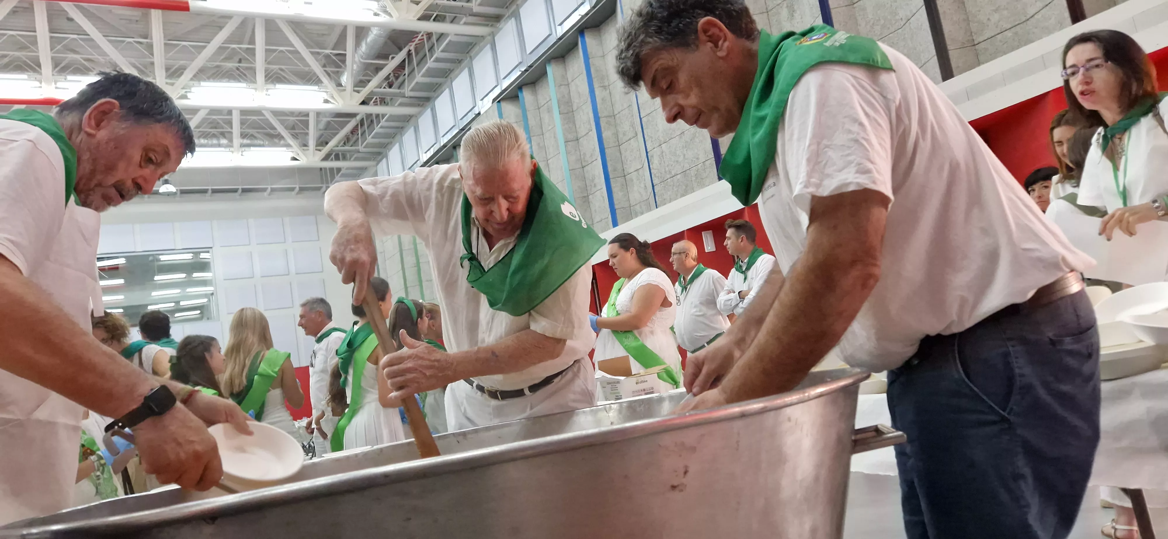 Día de los mayores en San Lorenzo. Foto Myriam Martínez 