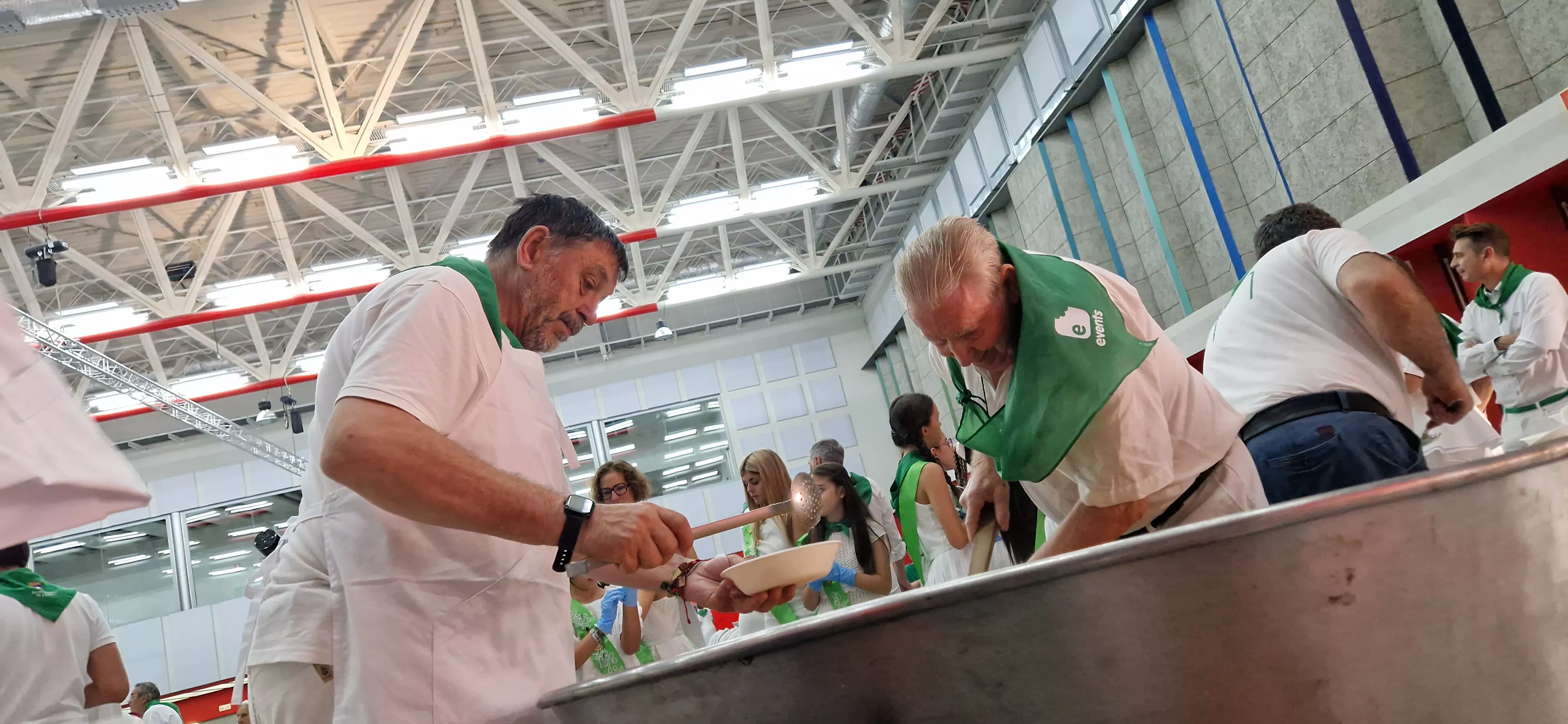 Día de los mayores en San Lorenzo. Foto Myriam Martínez 