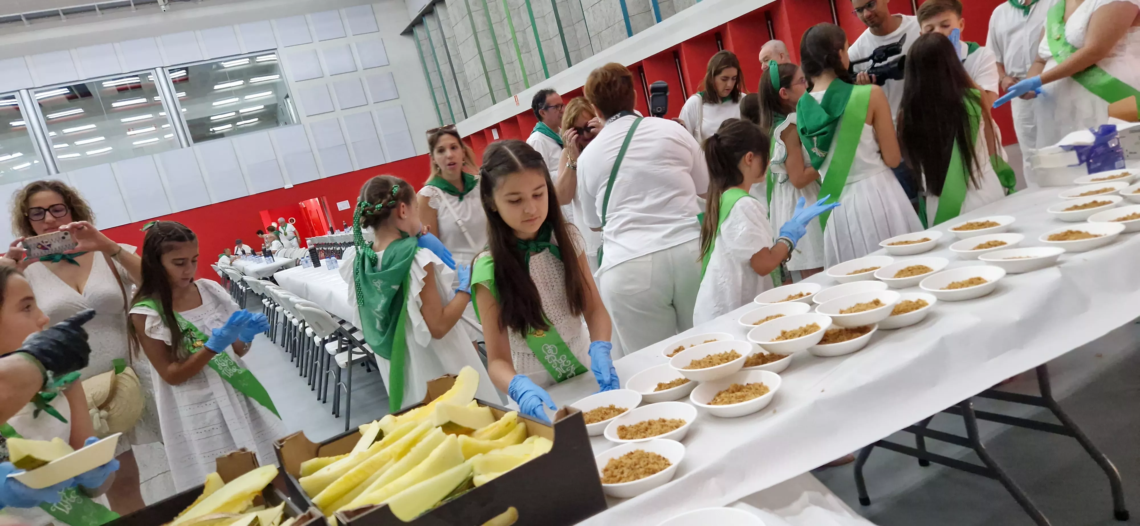 Día de los mayores en San Lorenzo. Foto Myriam Martínez 