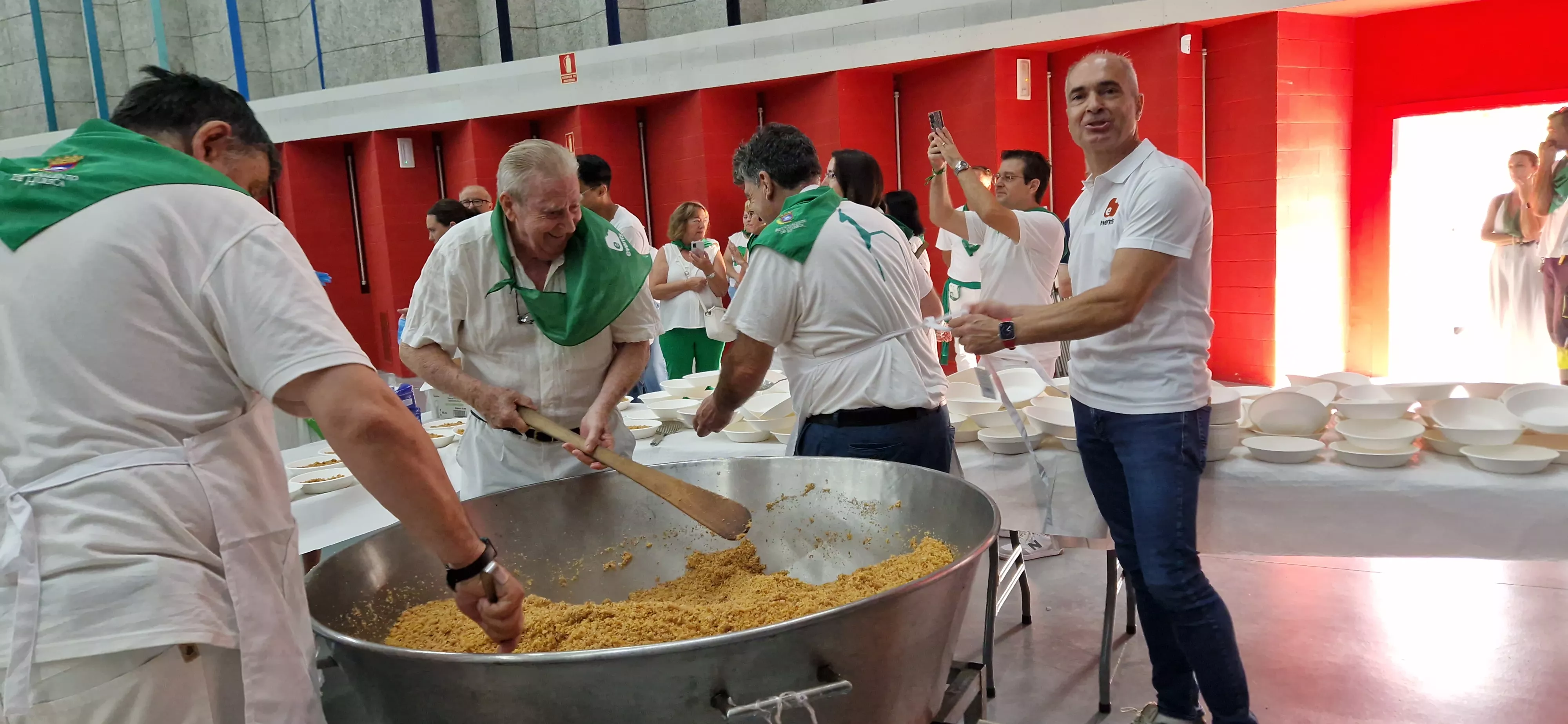 Día de los mayores en San Lorenzo. Foto Myriam Martínez 