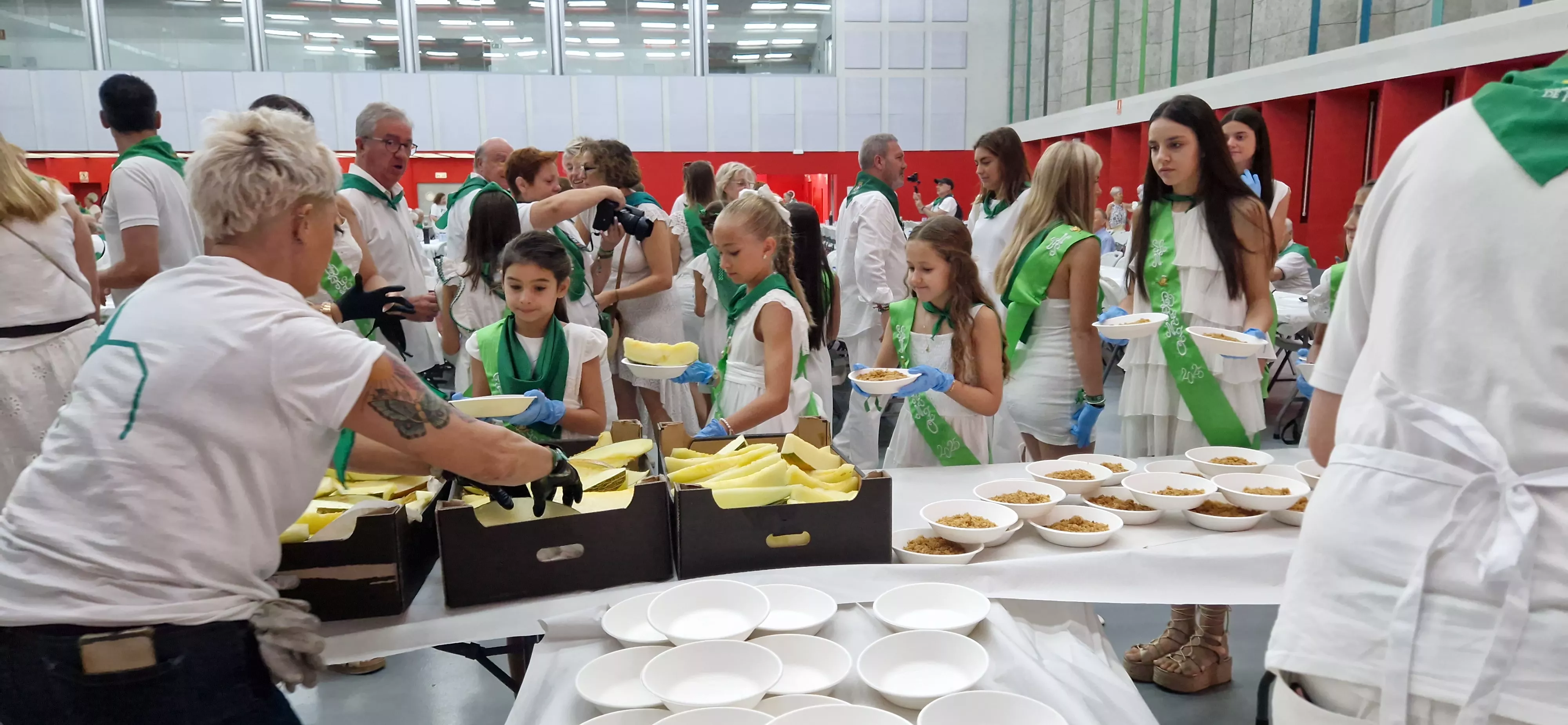 Día de los mayores en San Lorenzo. Foto Myriam Martínez 