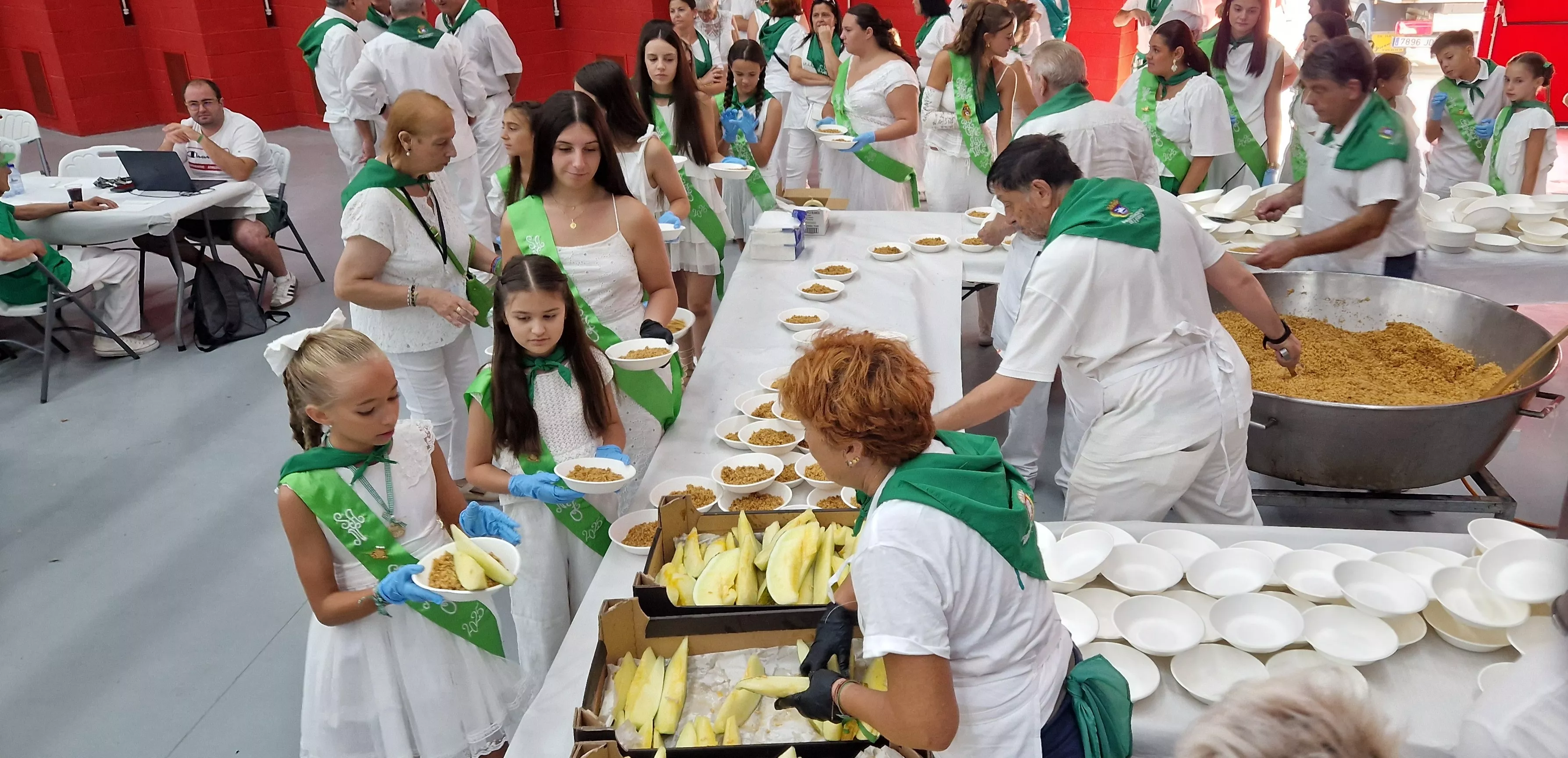 Día de los mayores en San Lorenzo. Foto Myriam Martínez 