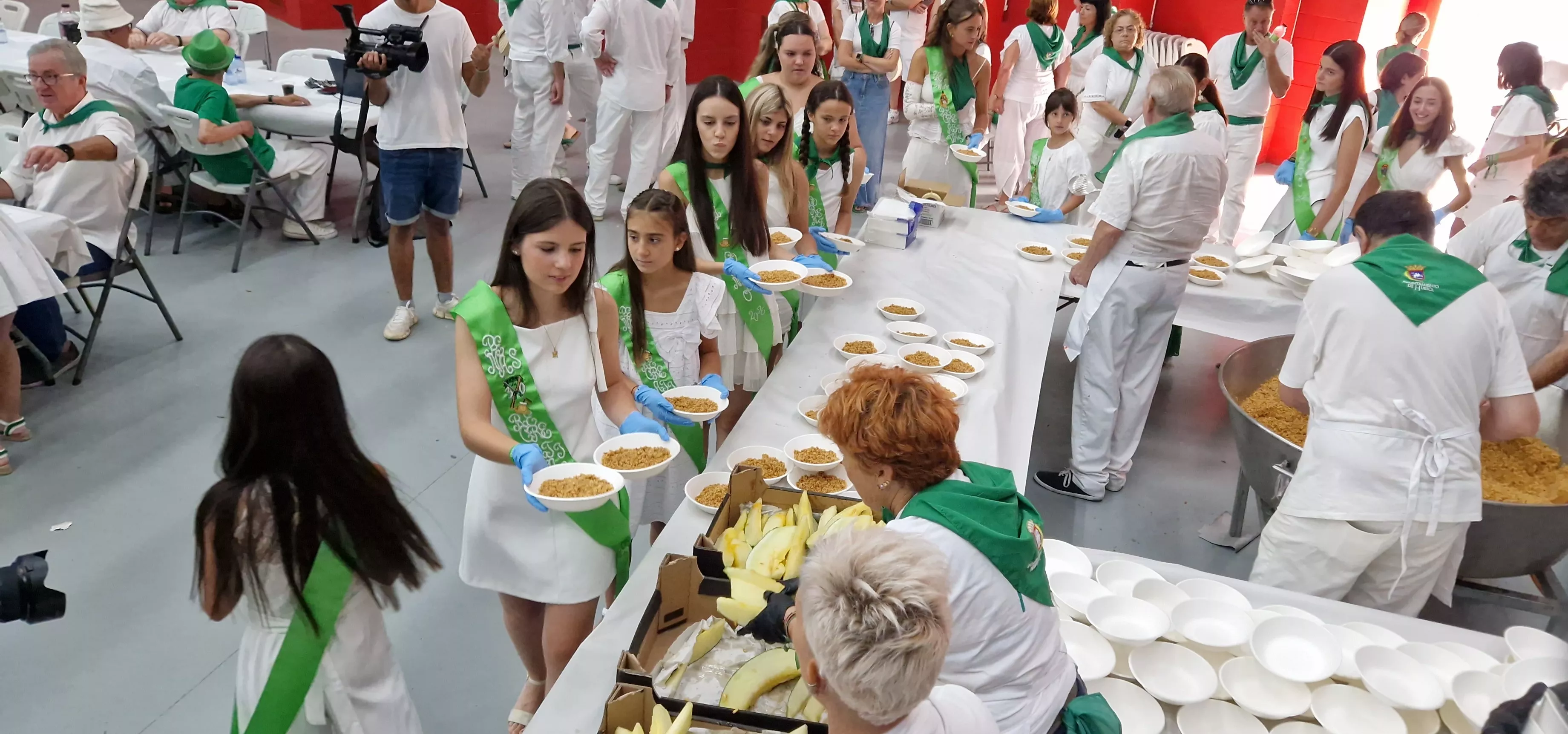 Día de los mayores en San Lorenzo. Foto Myriam Martínez 