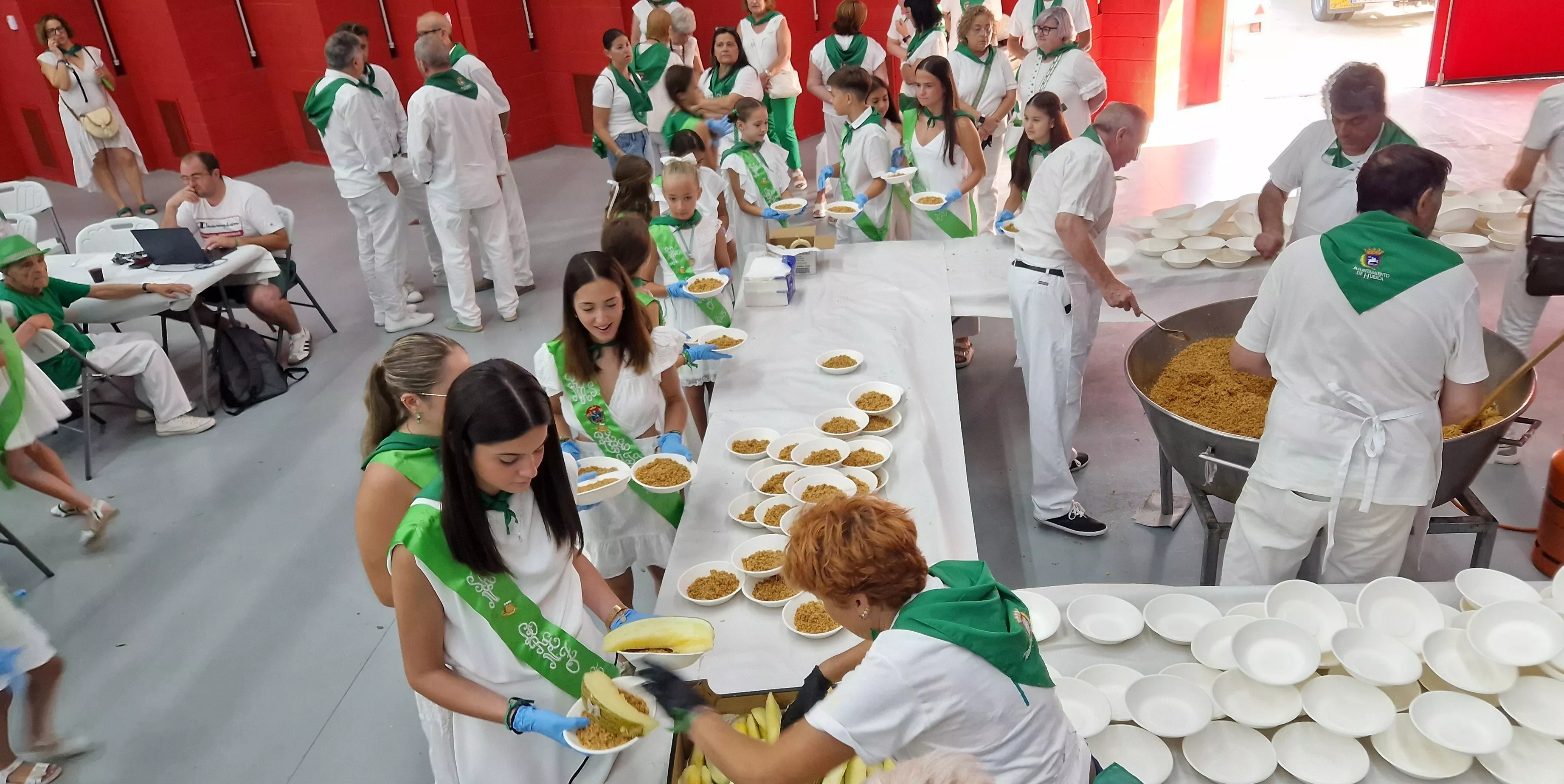 Día de los mayores en San Lorenzo. Foto Myriam Martínez 